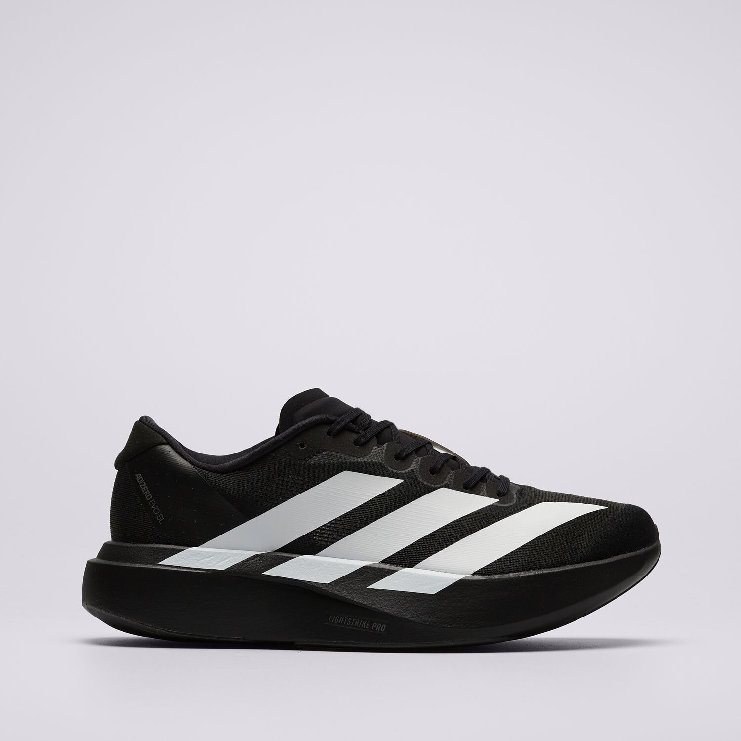 Buty sneakersy męskie ADIDAS ADIZERO EVO SL JP7149 CZARNY