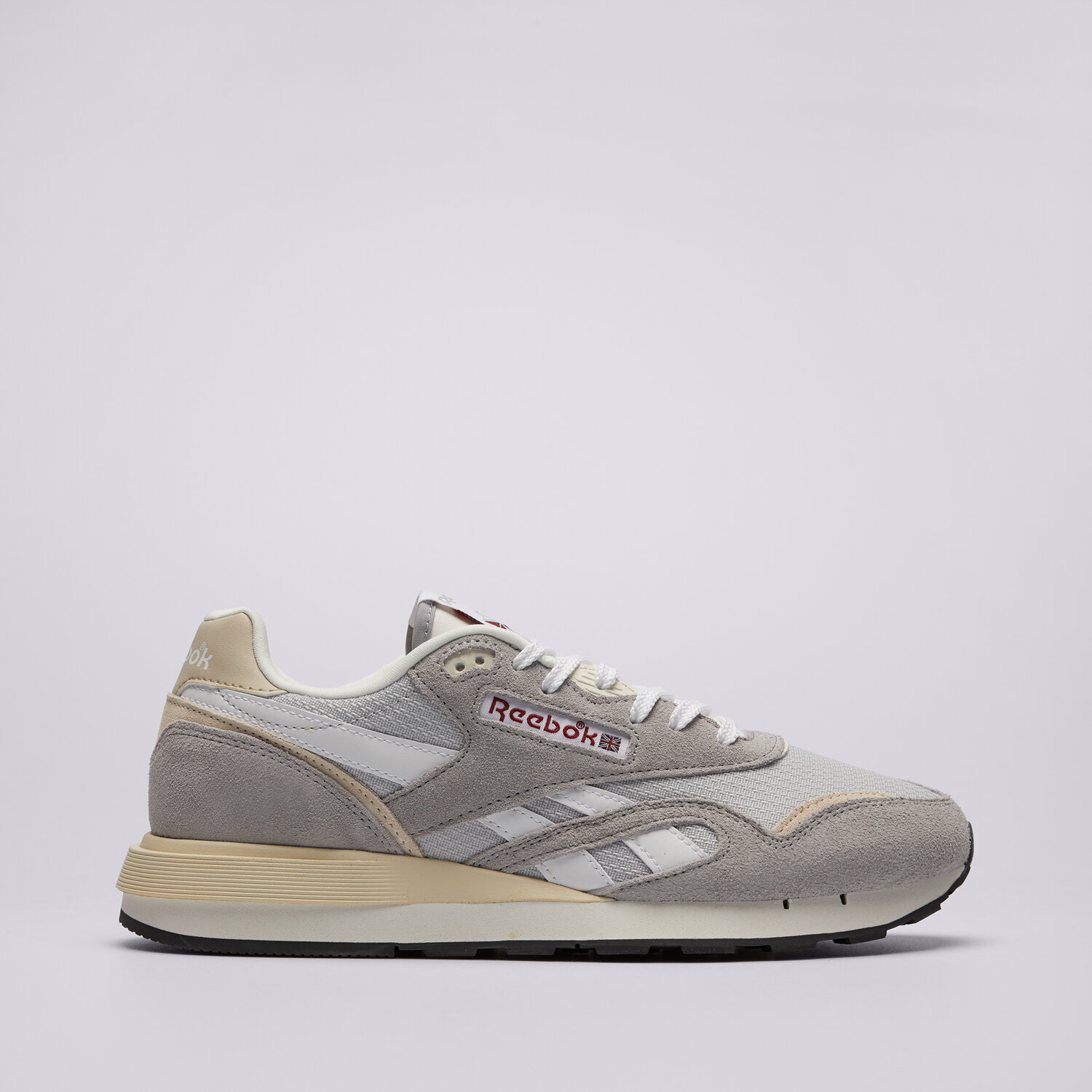 Buty sneakersy męskie REEBOK CLASSIC NYLON 89 100230499 SZARY