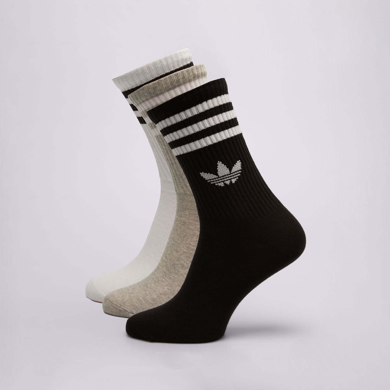 Skarpetki sportowe damskie ADIDAS SKARPETY 3S CREW S 3P JV7403 MULTICOLOR