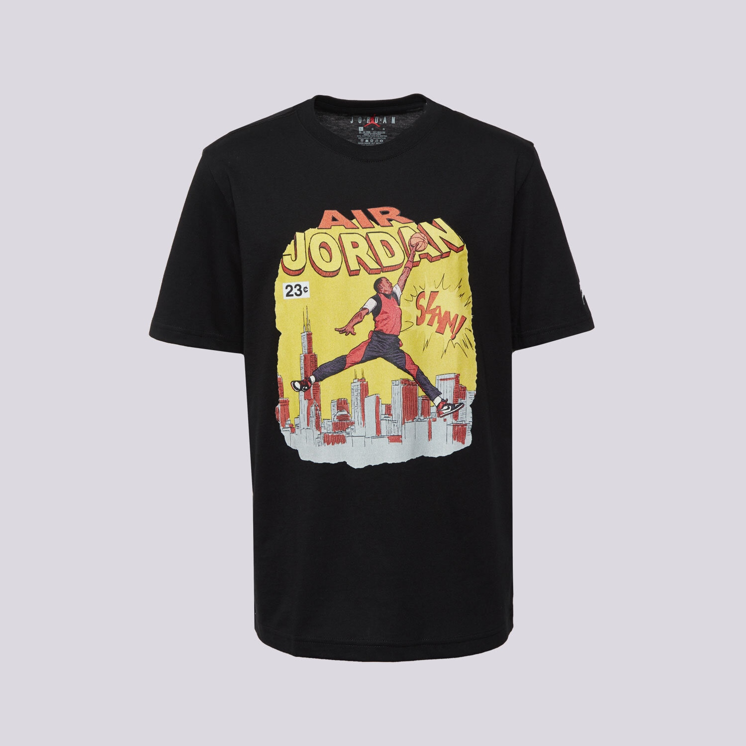 Koszulka, t-shirt dla dzieci JORDAN T-SHIRT JDB COMIC SLAM BOY 95F315-023 CZARNY