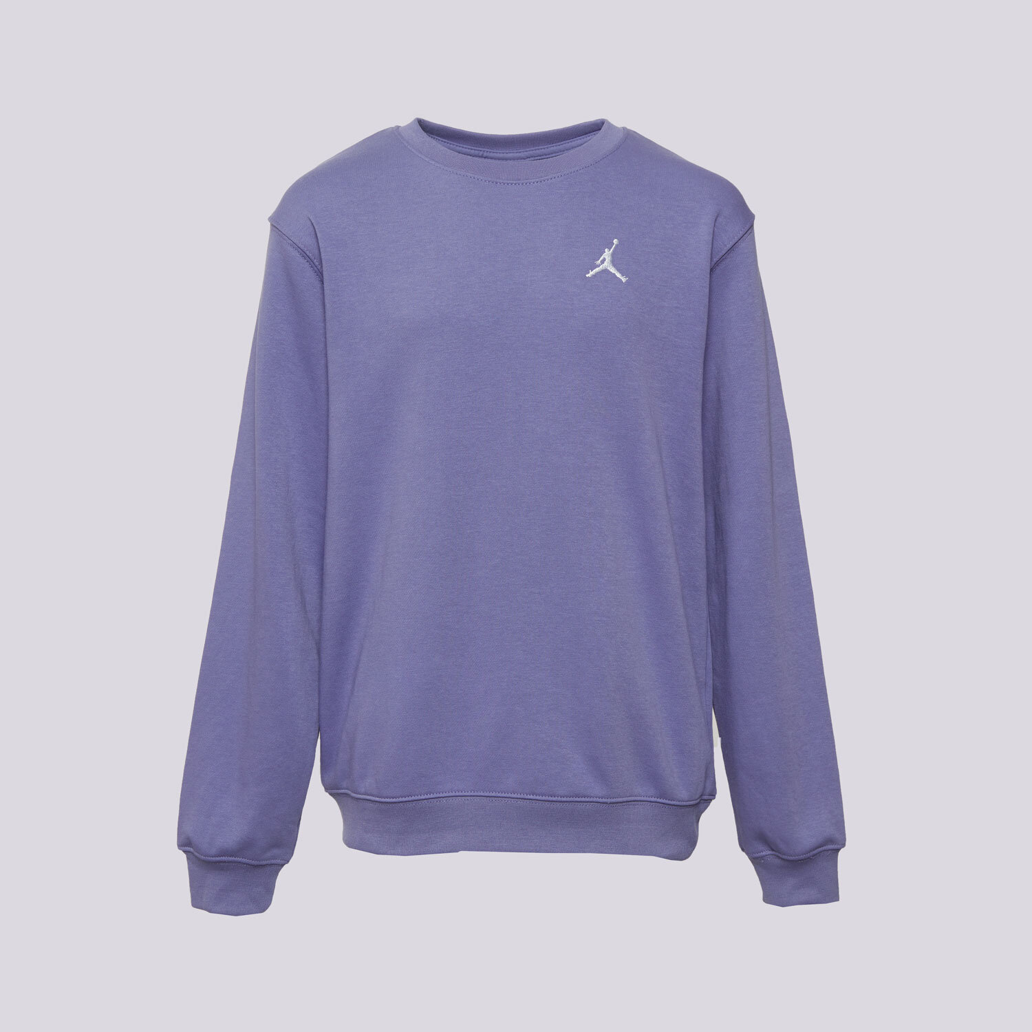 Sportowa bluza dziecięca JORDAN BLUZA JDN MJ BRKLN FT CREW BOY 45F122-PAP FIOLETOWY