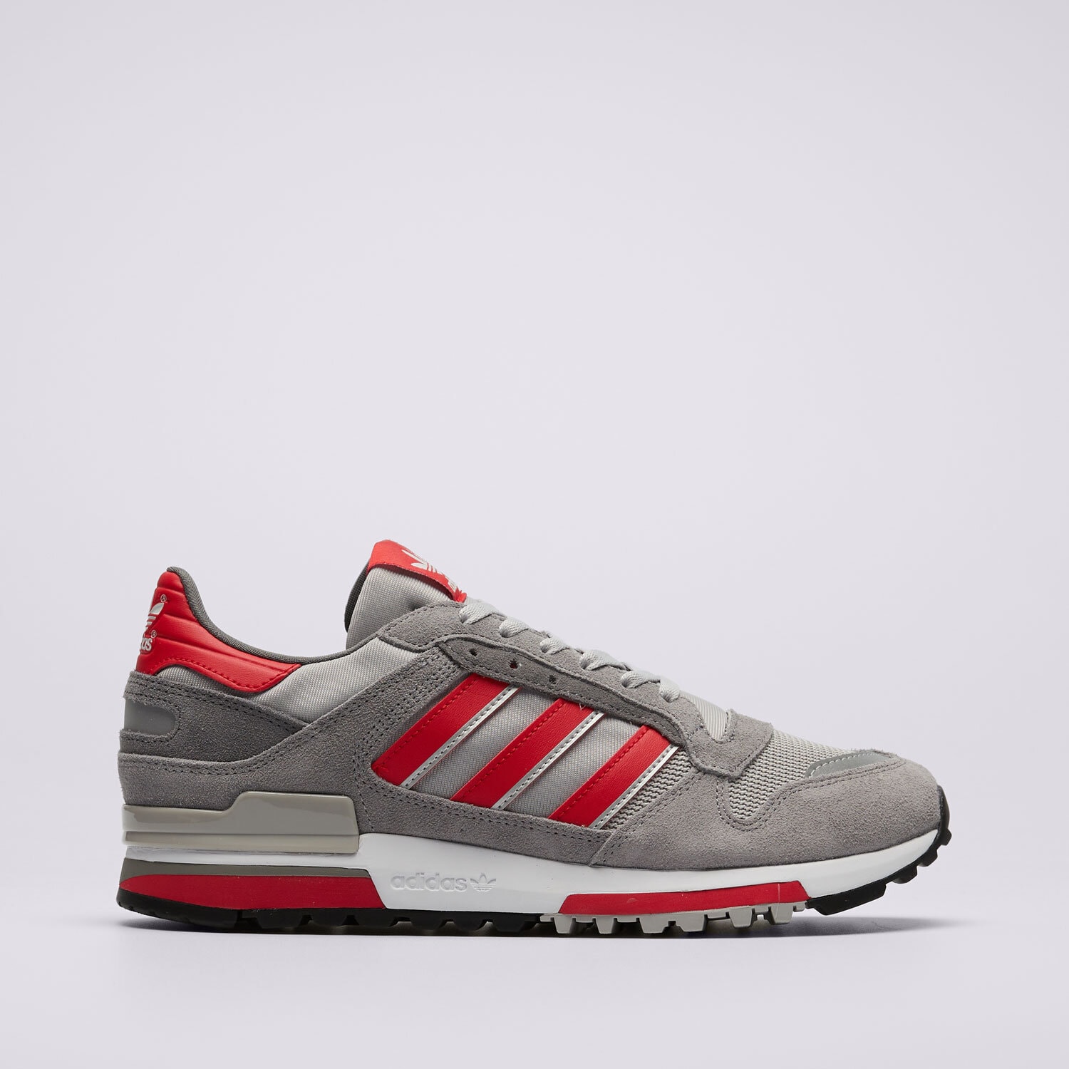 Buty sneakersy męskie ADIDAS ZX 600  JP8182 SZARY
