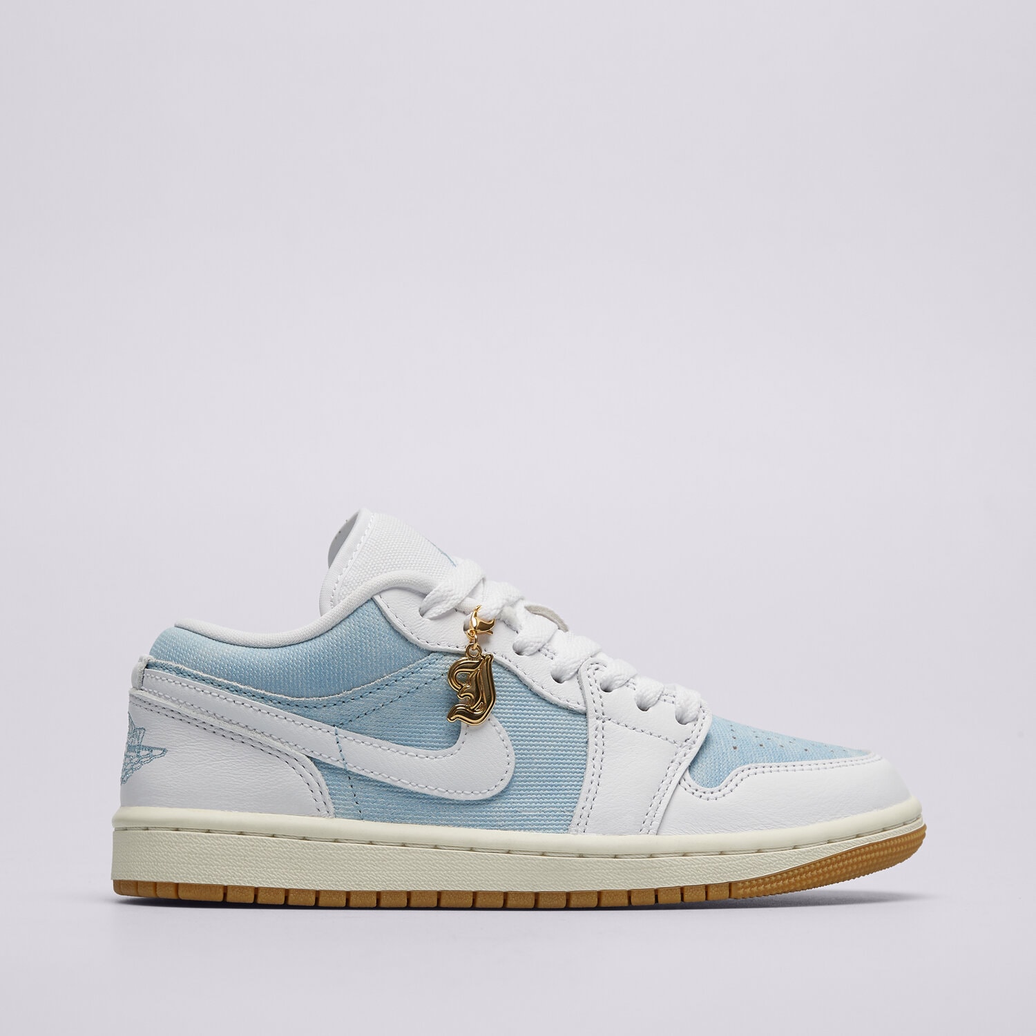 Buty sneakersy damskie WMNS AIR JORDAN 1 LOW SE  HQ2004-400 BIAŁY