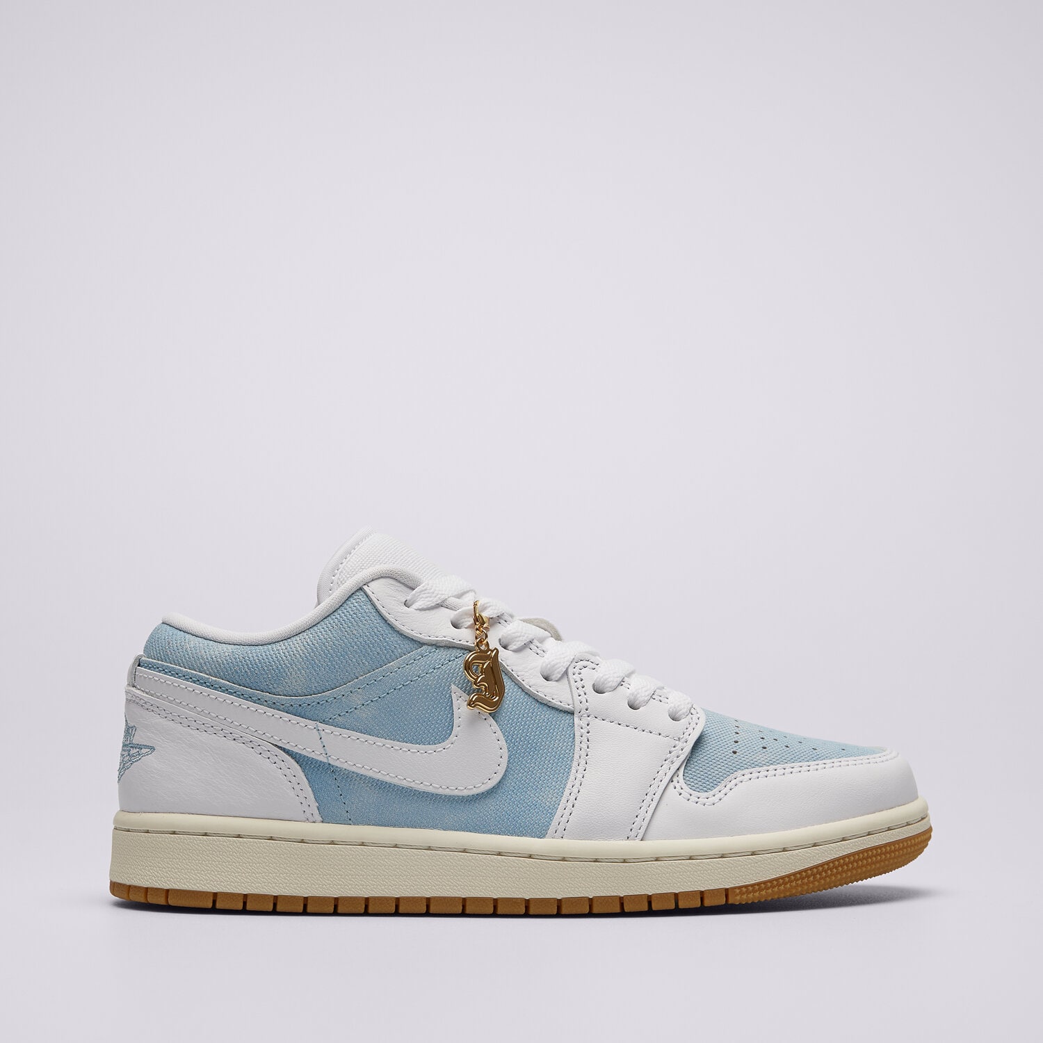 Buty sneakersy damskie WMNS AIR JORDAN 1 LOW SE  HQ2004-400 BIAŁY