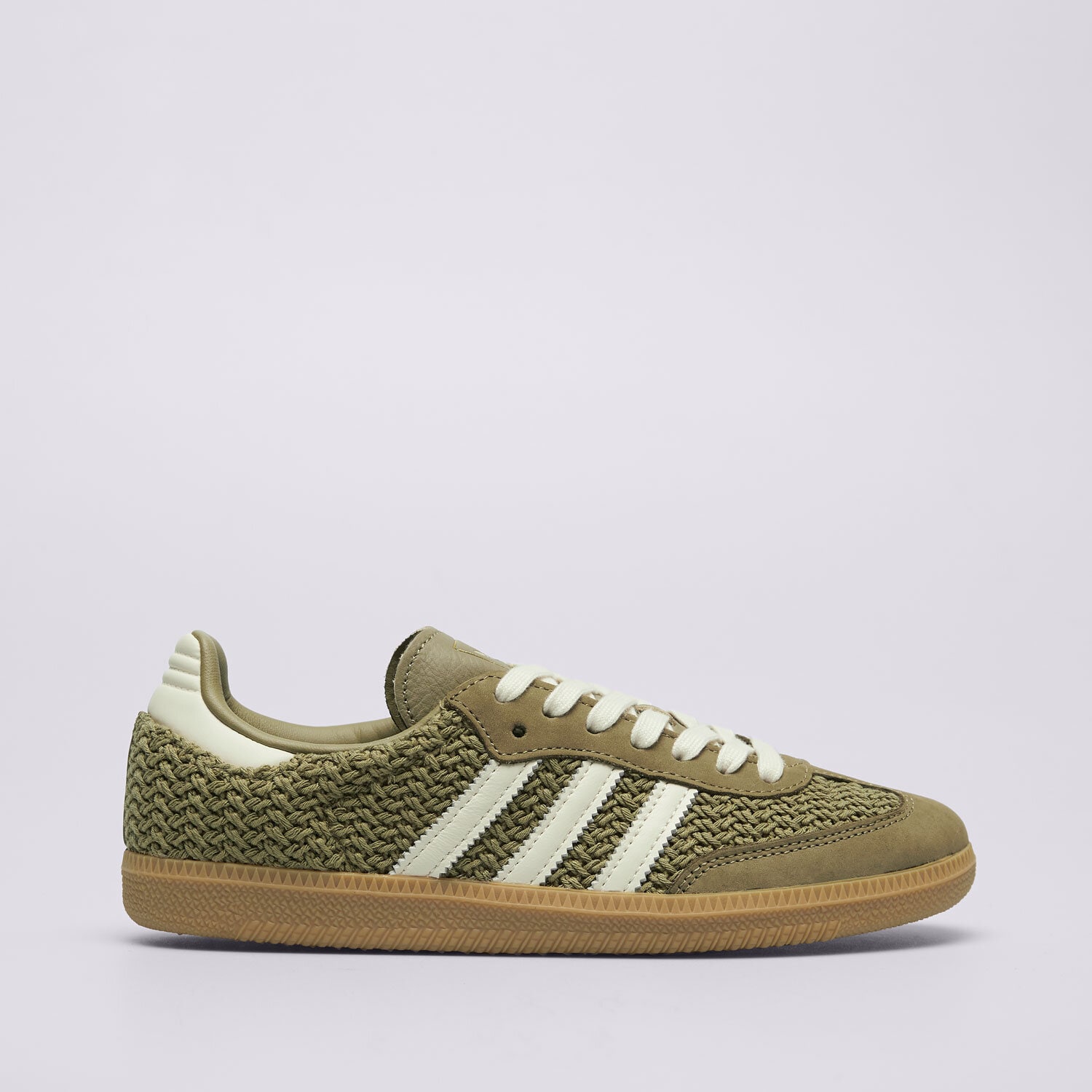 Buty sneakersy damskie ADIDAS SAMBA OG W JR9447 BRĄZOWY