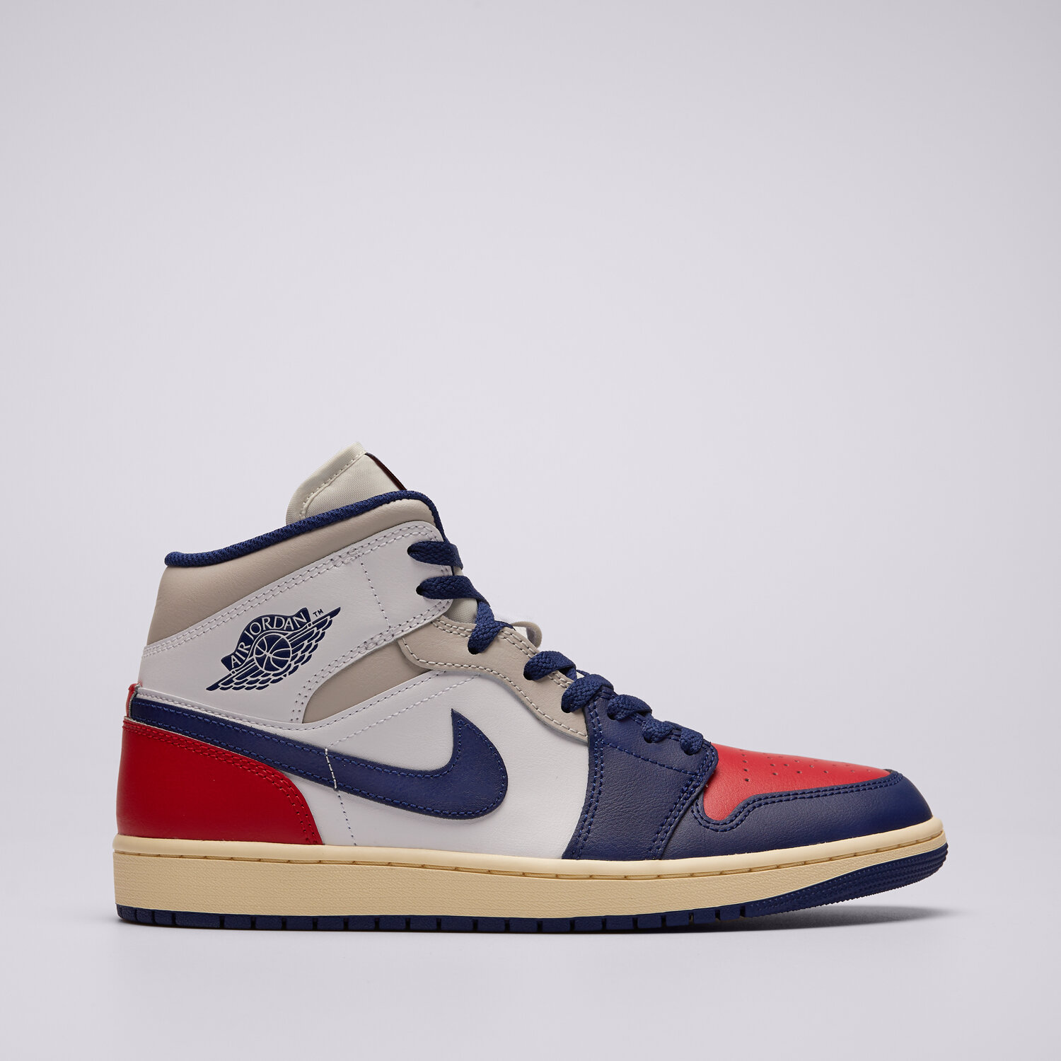 Buty sneakersy męskie AIR JORDAN 1 MID DQ8426-102 MULTICOLOR