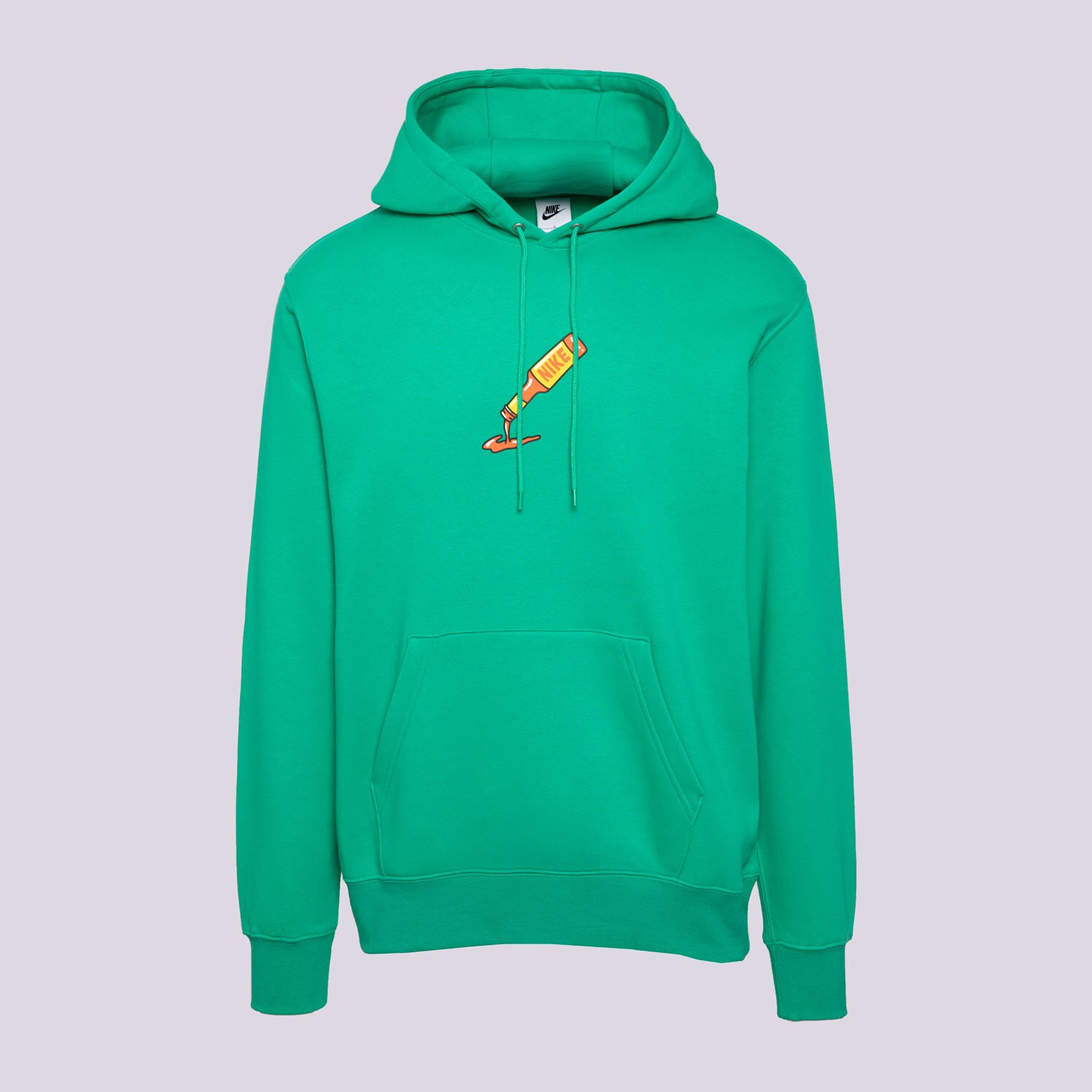 Bluza męska NIKE BLUZA Z KAPTUREM U NSW HDY CLUB PO BB OC 2 IB4144-324 ZIELONY