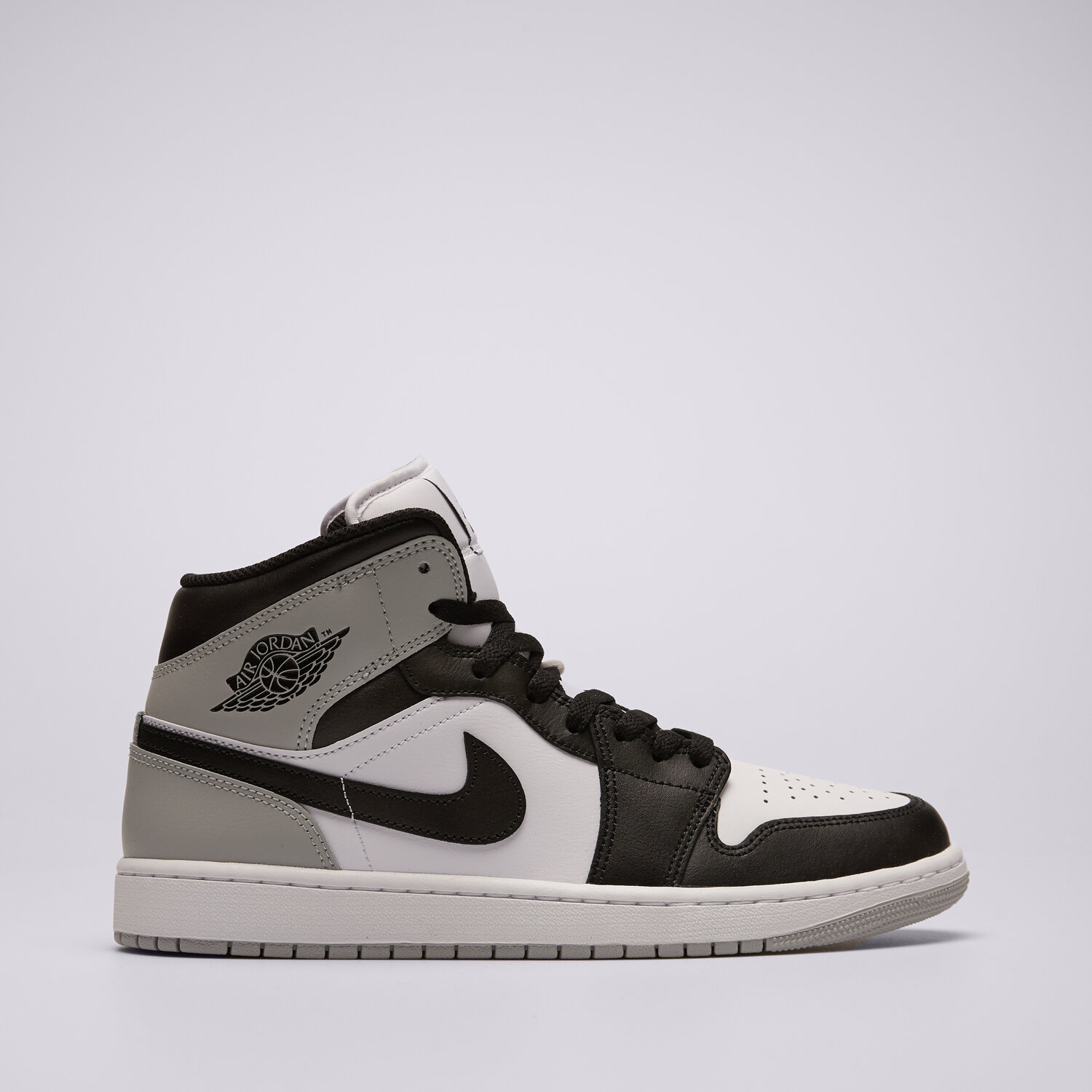Buty sneakersy męskie AIR JORDAN 1 MID  DQ8426-101 CZARNY