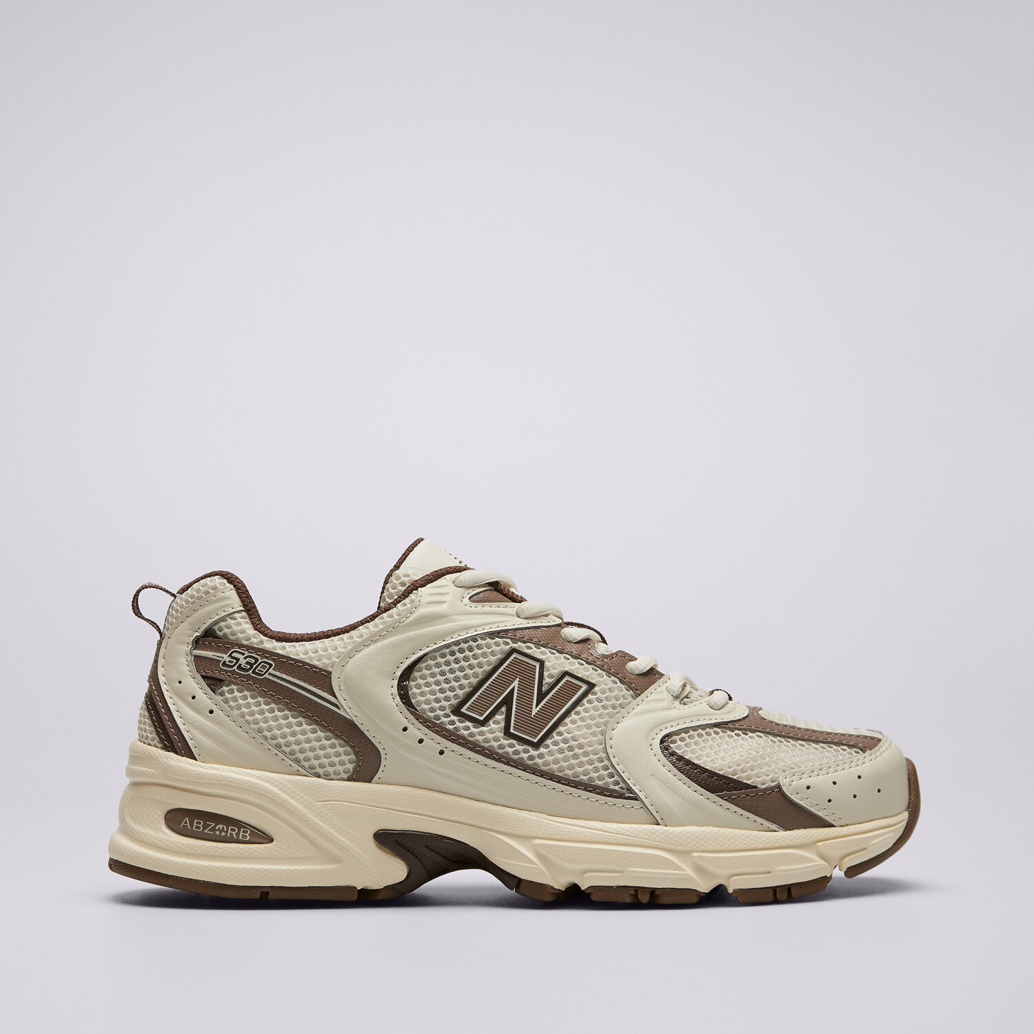 Buty sneakersy damskie NEW BALANCE 530 MR530ASM BEŻOWY