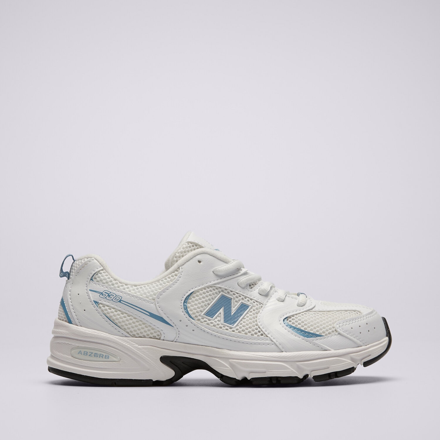 Buty sneakersy dla dzieci NEW BALANCE 530 GR530CJ BIAŁY