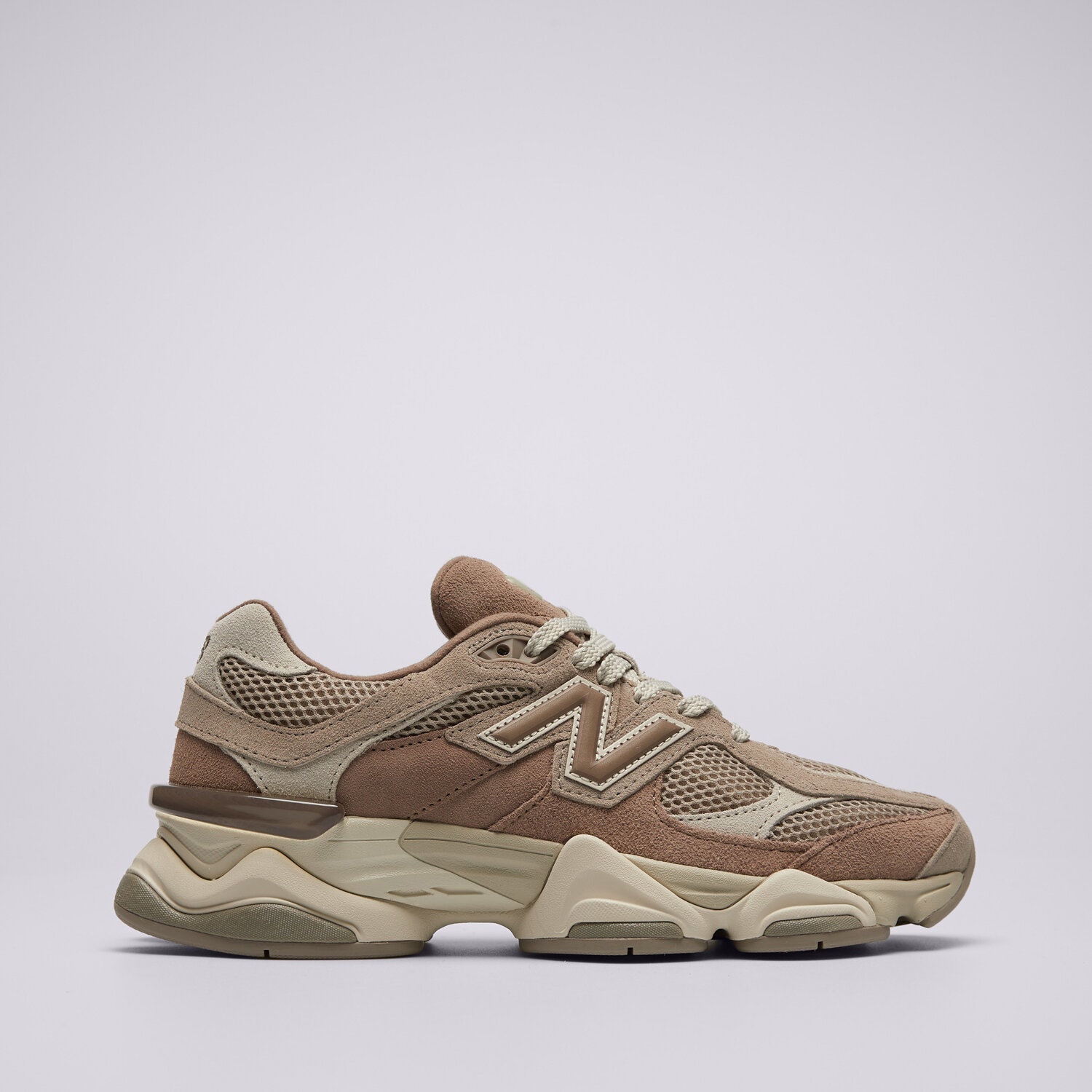 Buty sneakersy damskie NEW BALANCE U9060ERC U9060ERC BRĄZOWY