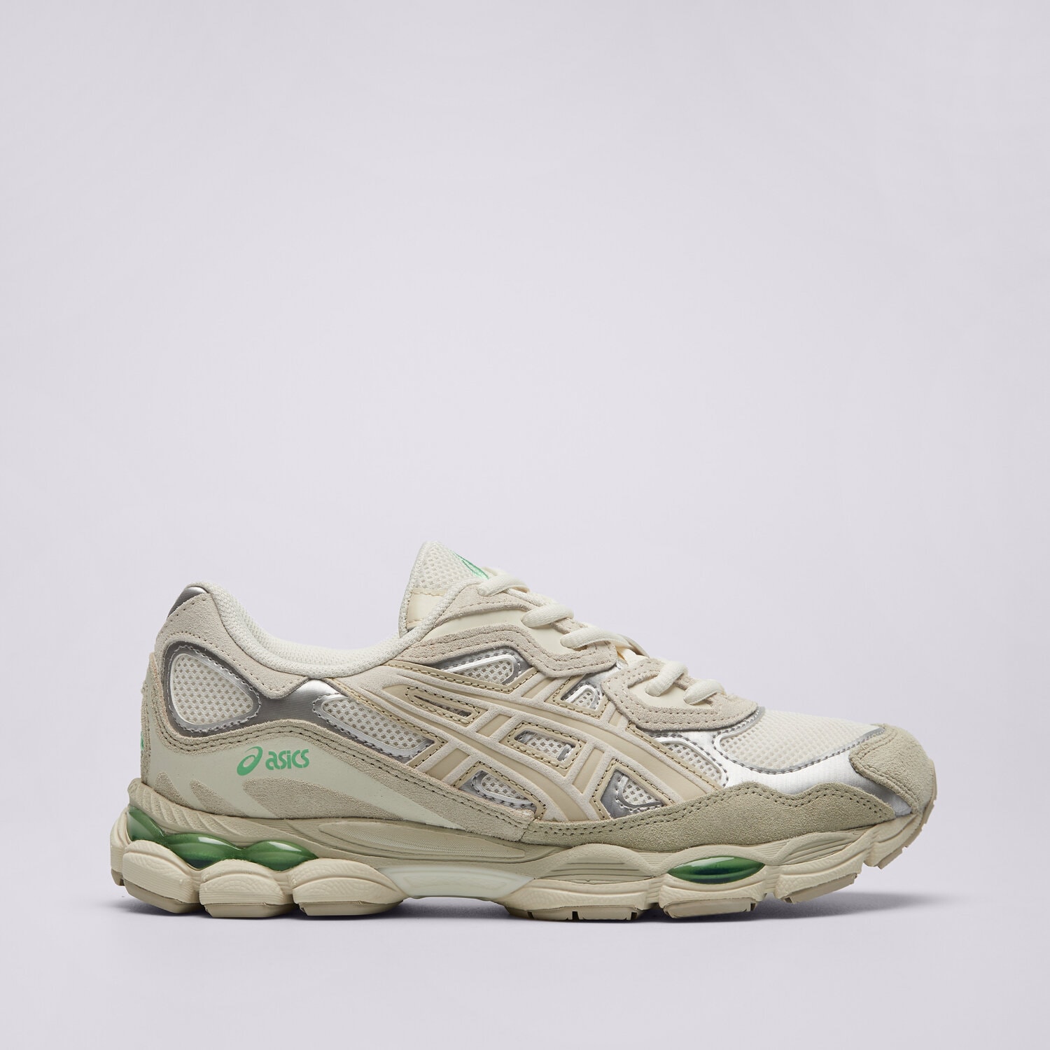 Buty sneakersy damskie ASICS GEL-NYC 1203A383_112 BEŻOWY