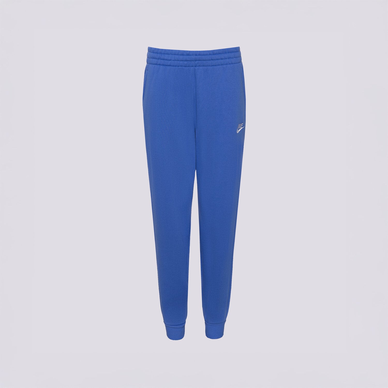 Sportowe spodnie dziecięce NIKE SPODNIE K NSW CLUB FLC JGGR LBR BOY FD3008-411 NIEBIESKI