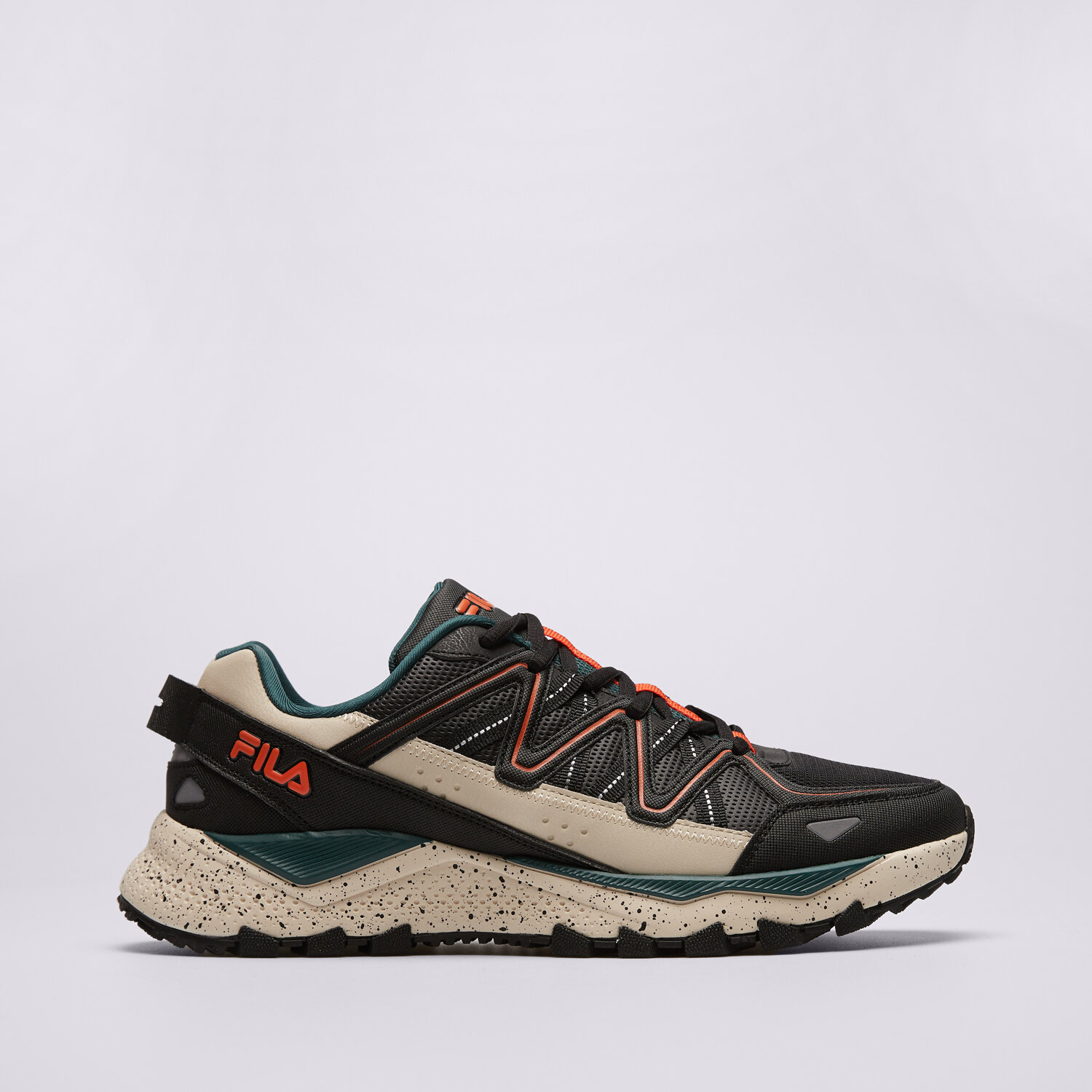 Buty sneakersy męskie FILA FIRETRAIL EVO  1JM02581-014 CZARNY