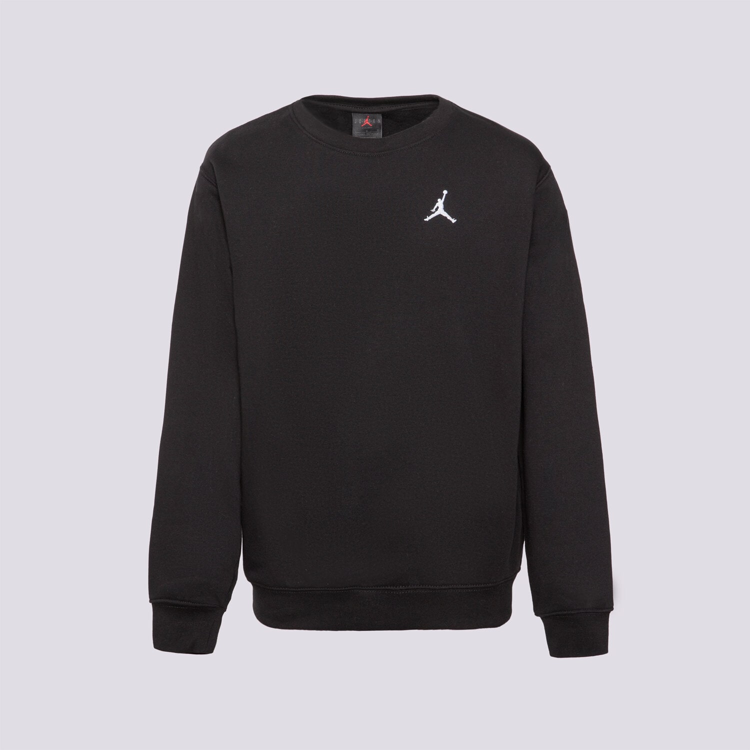 Sportowa bluza dziecięca JORDAN BLUZA JDN MJ BRKLN FLC CREW BOY 95F114-023 CZARNY