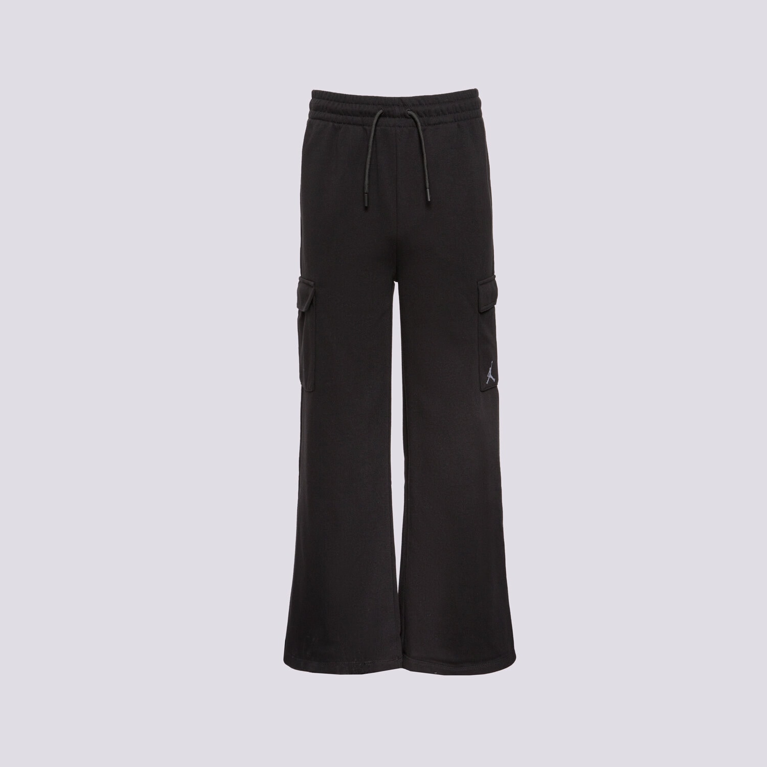 Sportowe spodnie dziecięce JORDAN SPODNIE JDG WJ BRKN FT CARGO PANT GIRL 45F143-023 CZARNY