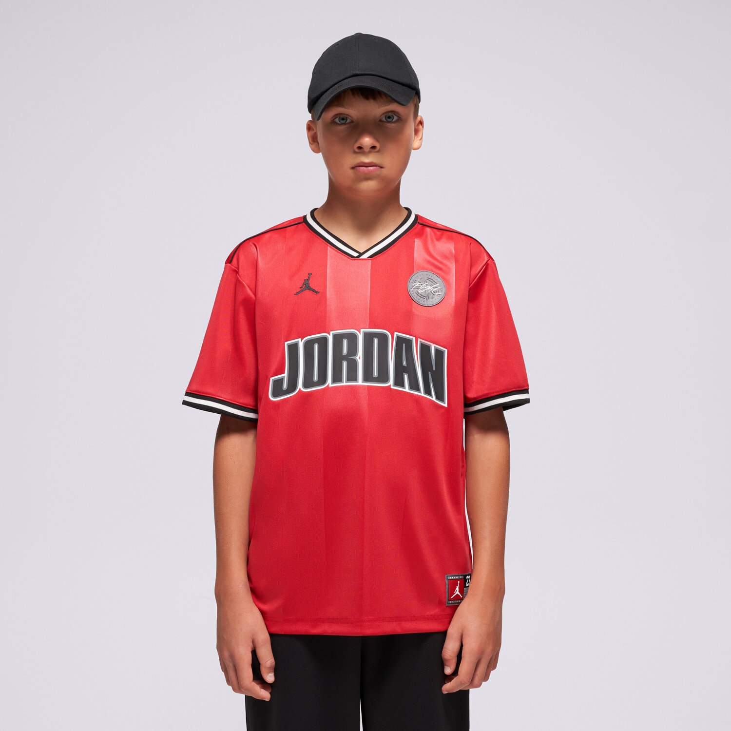 Koszulka, t-shirt dla dzieci JORDAN T-SHIRT JDB MJ SPORT JERSEY BOY 95F217-R78 CZERWONY