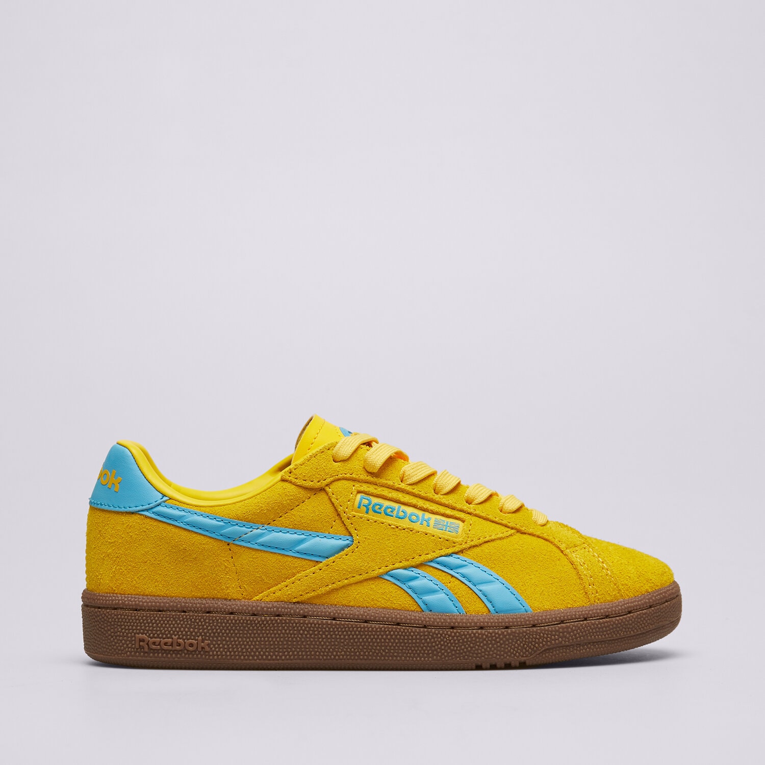 Buty sneakersy damskie REEBOK CLUB C GROUNDS UK 100229525 ŻÓŁTY