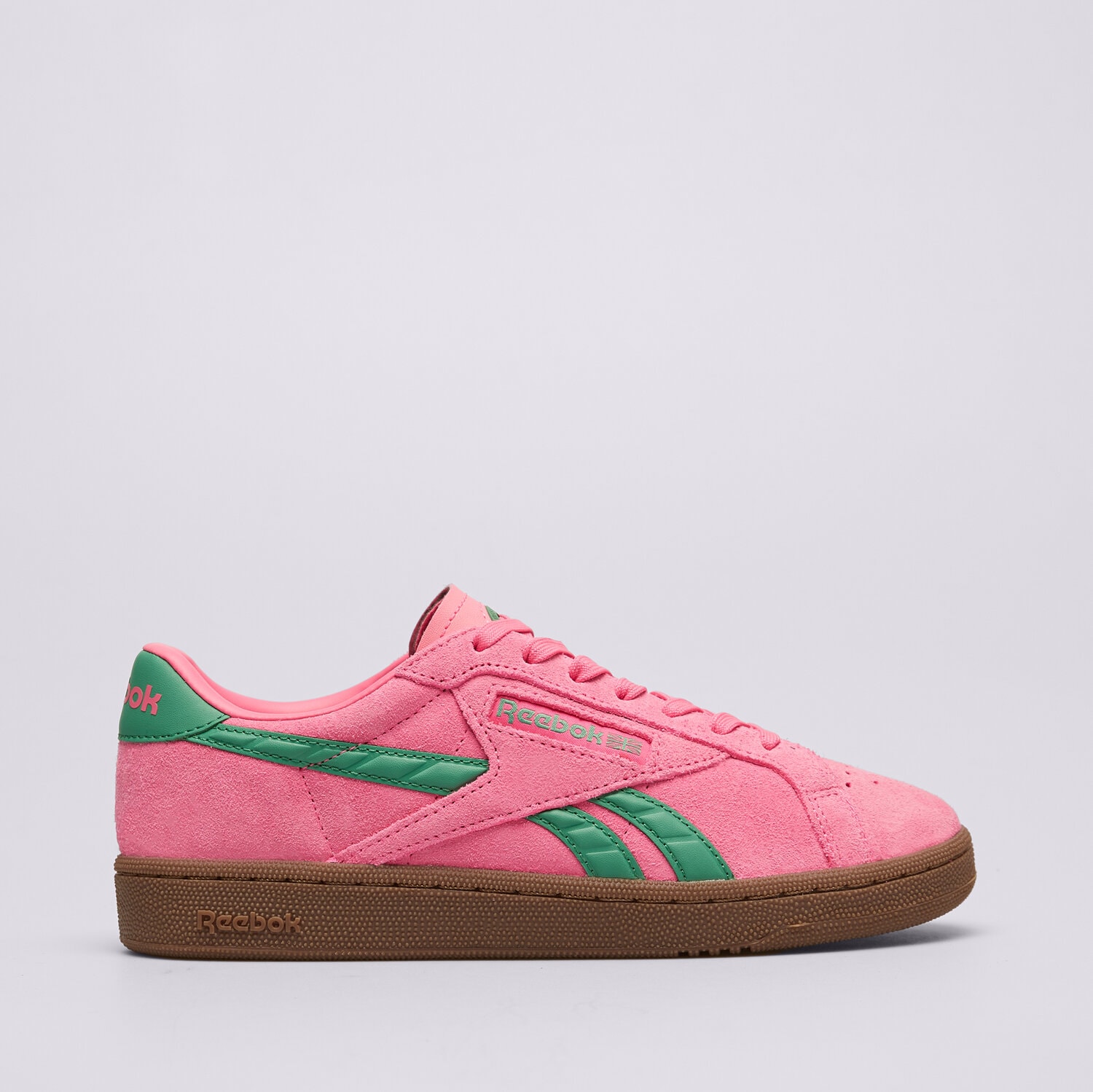 Buty sneakersy damskie REEBOK CLUB C GROUNDS UK 100229526 RÓŻOWY