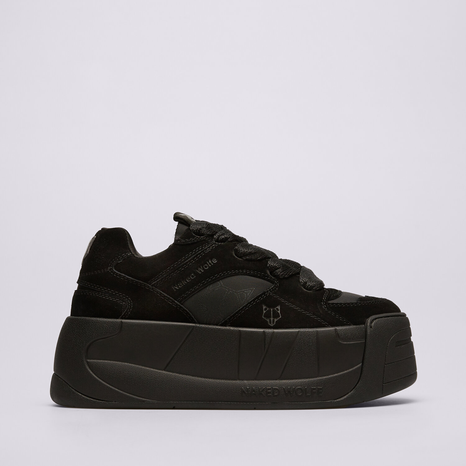 Buty sneakersy damskie NAKED WOLFE SNATCH DOUBLE NWSNATCHDOUBLEBLACK CZARNY