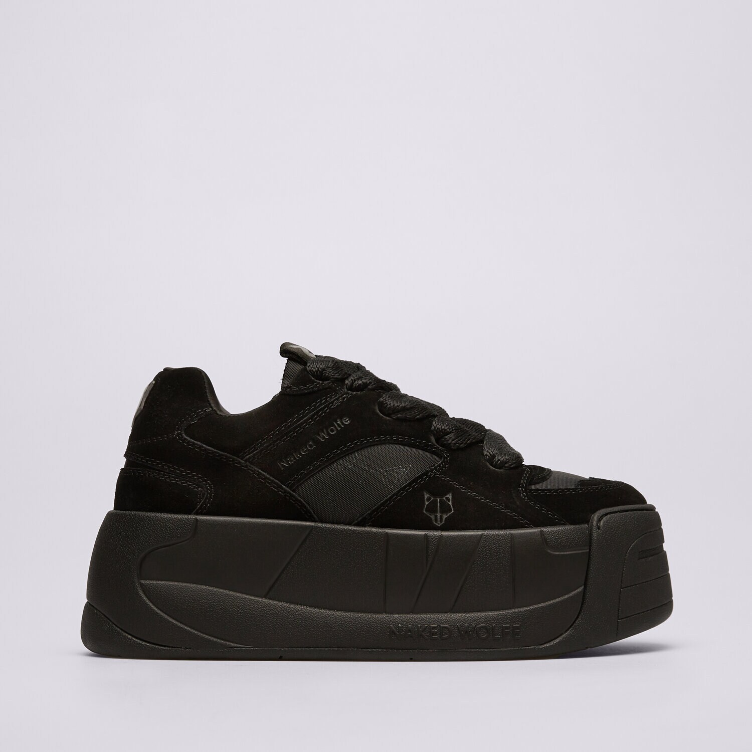 Buty sneakersy damskie NAKED WOLFE SNATCH DOUBLE NWSNATCHDOUBLEBLACK CZARNY