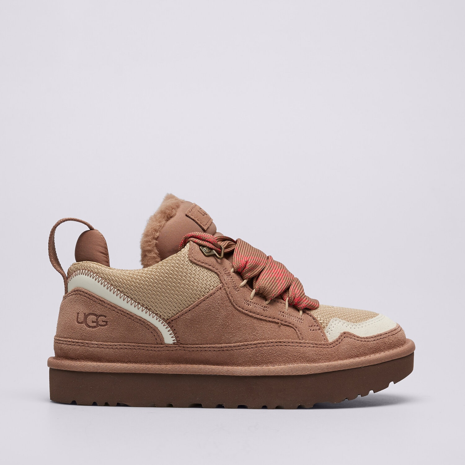 Buty zimowe damskie UGG LOWMEL 1144032-RYK BRĄZOWY
