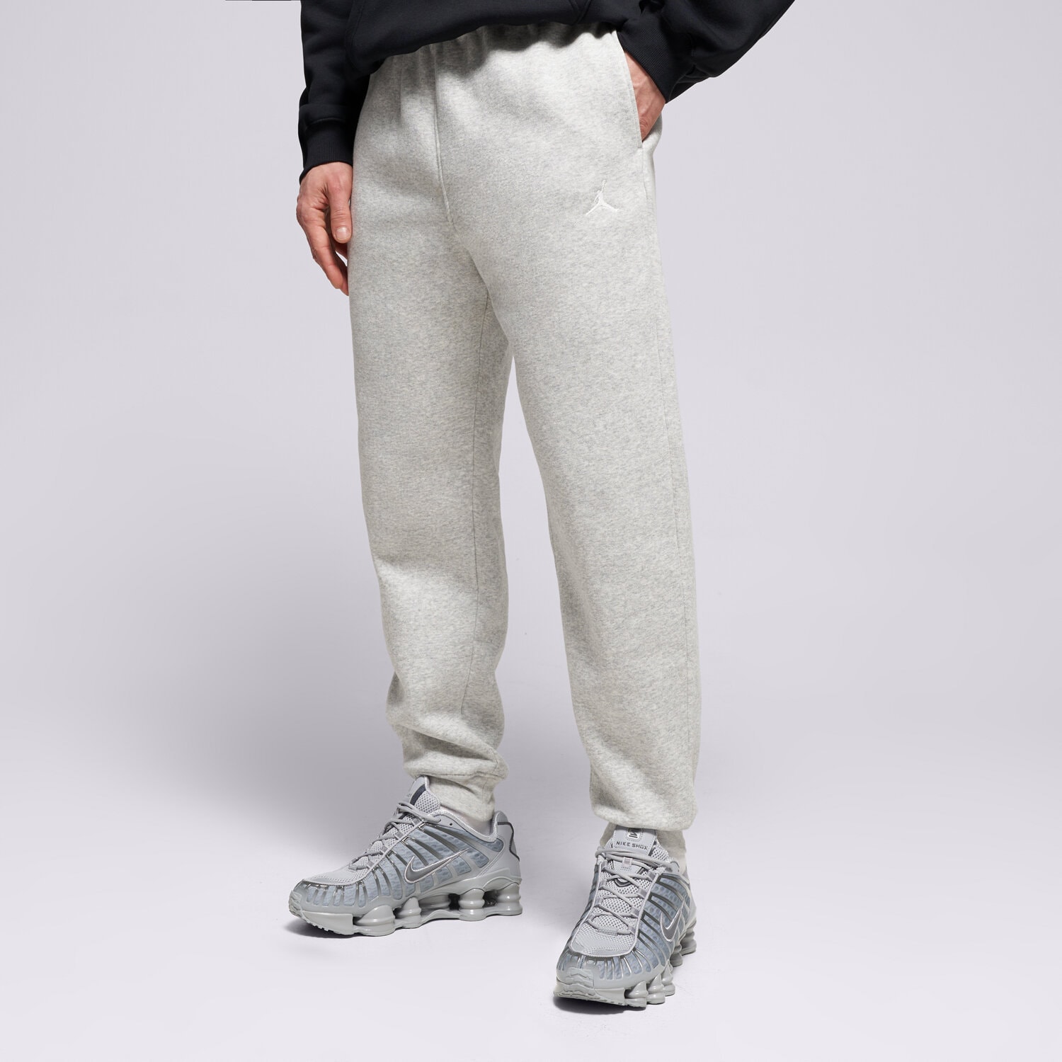 Spodnie sportowe męskie JORDAN SPODNIE JORDAN BROOKLYN FLEECE FV7277-050 SZARY