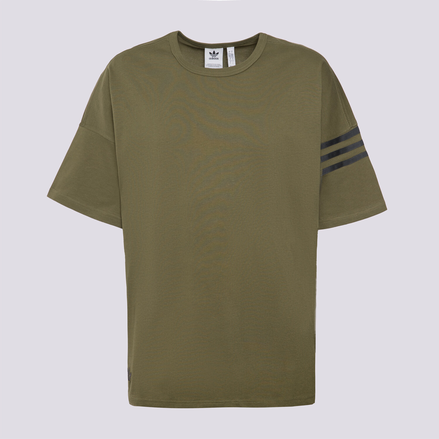 Koszulka, t-shirt sportowy męski ADIDAS T-SHIRT NEU C TEE HZ3697 KHAKI