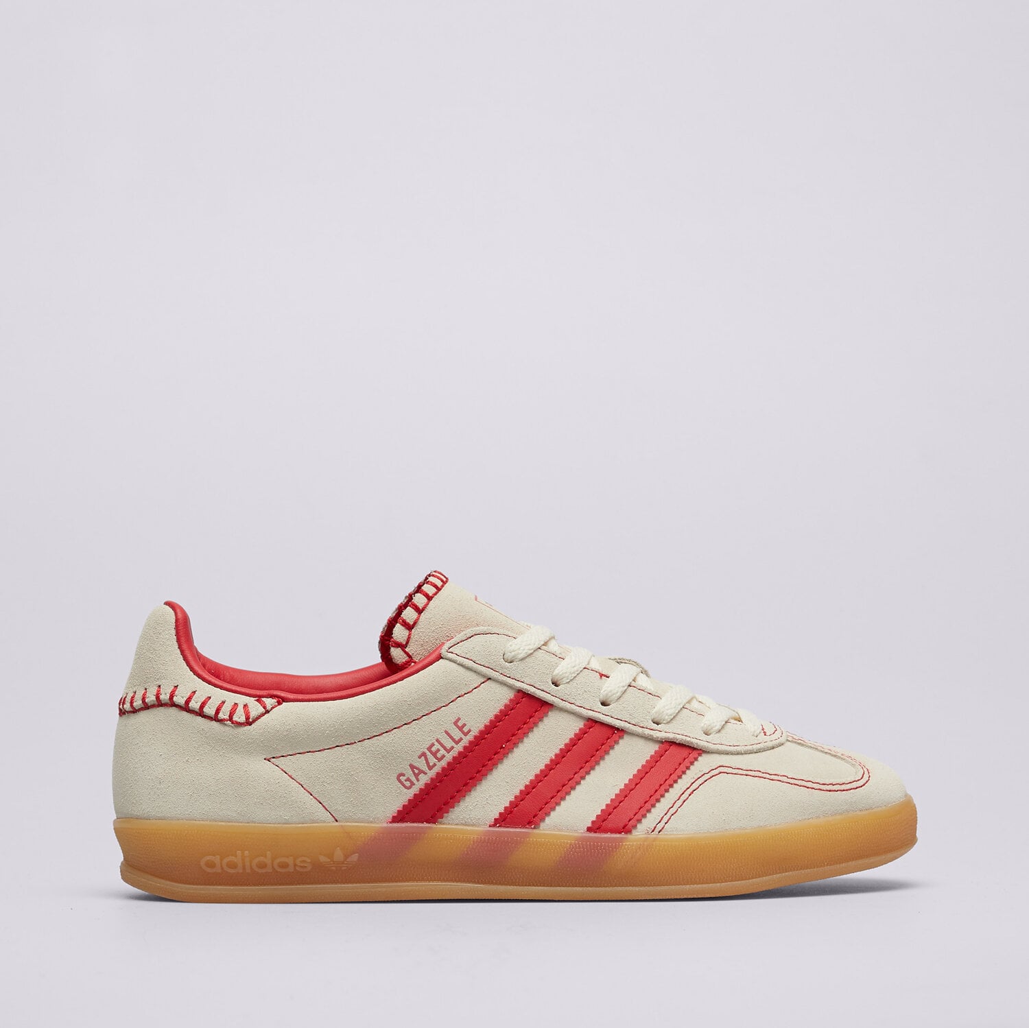 Buty sneakersy damskie ADIDAS GAZELLE INDOOR W JS1402 BIAŁY