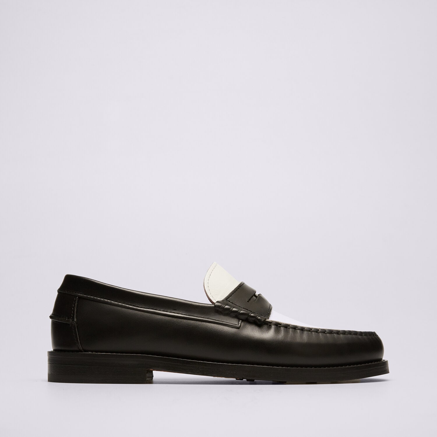 Buty męskie Casual NAKED WOLFE RIVIERA BLACK LEATHER NWRIVIERABLACKWHITE CZARNY