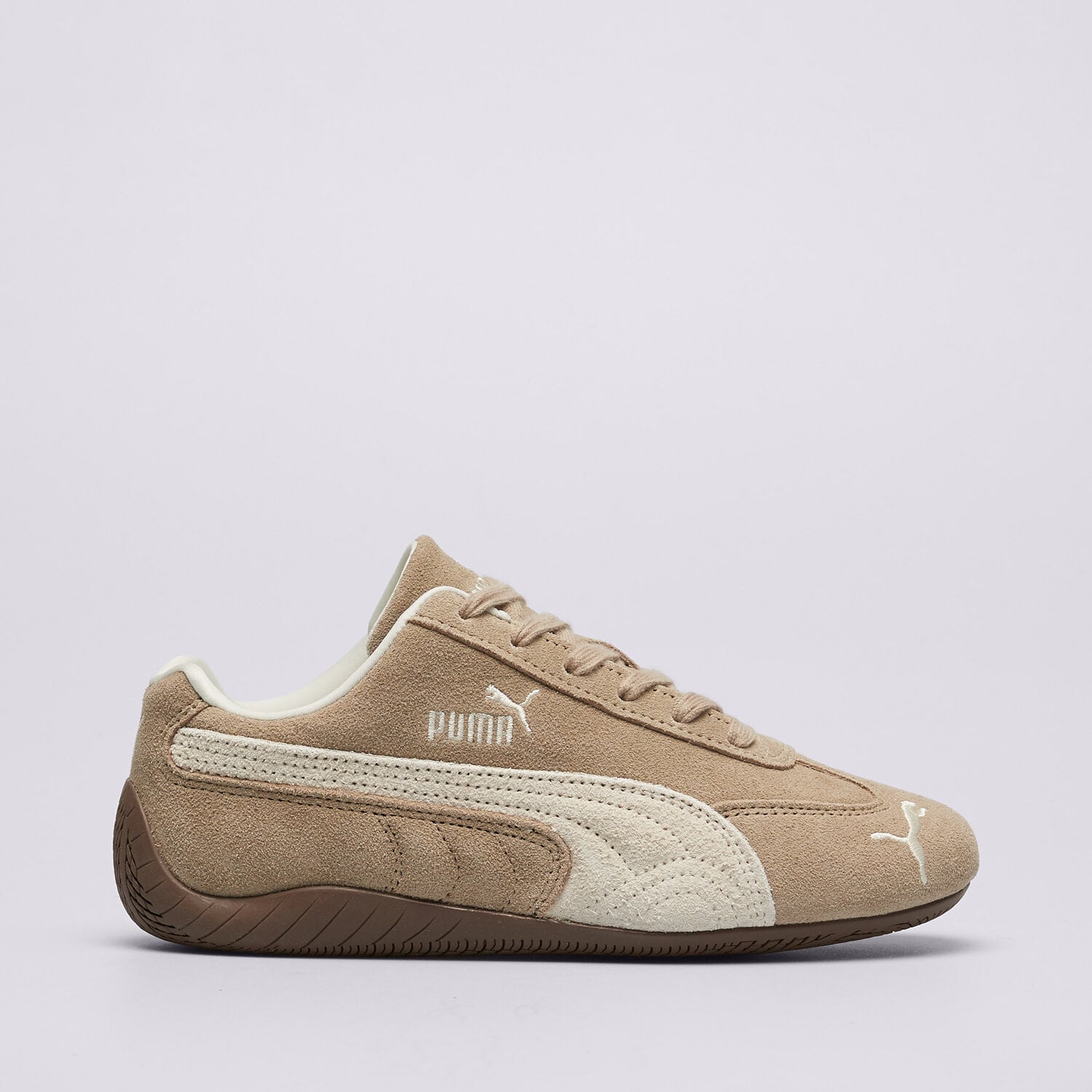 Buty sneakersy damskie PUMA SPEEDCAT ELEVATED WNS 40361902 BEŻOWY
