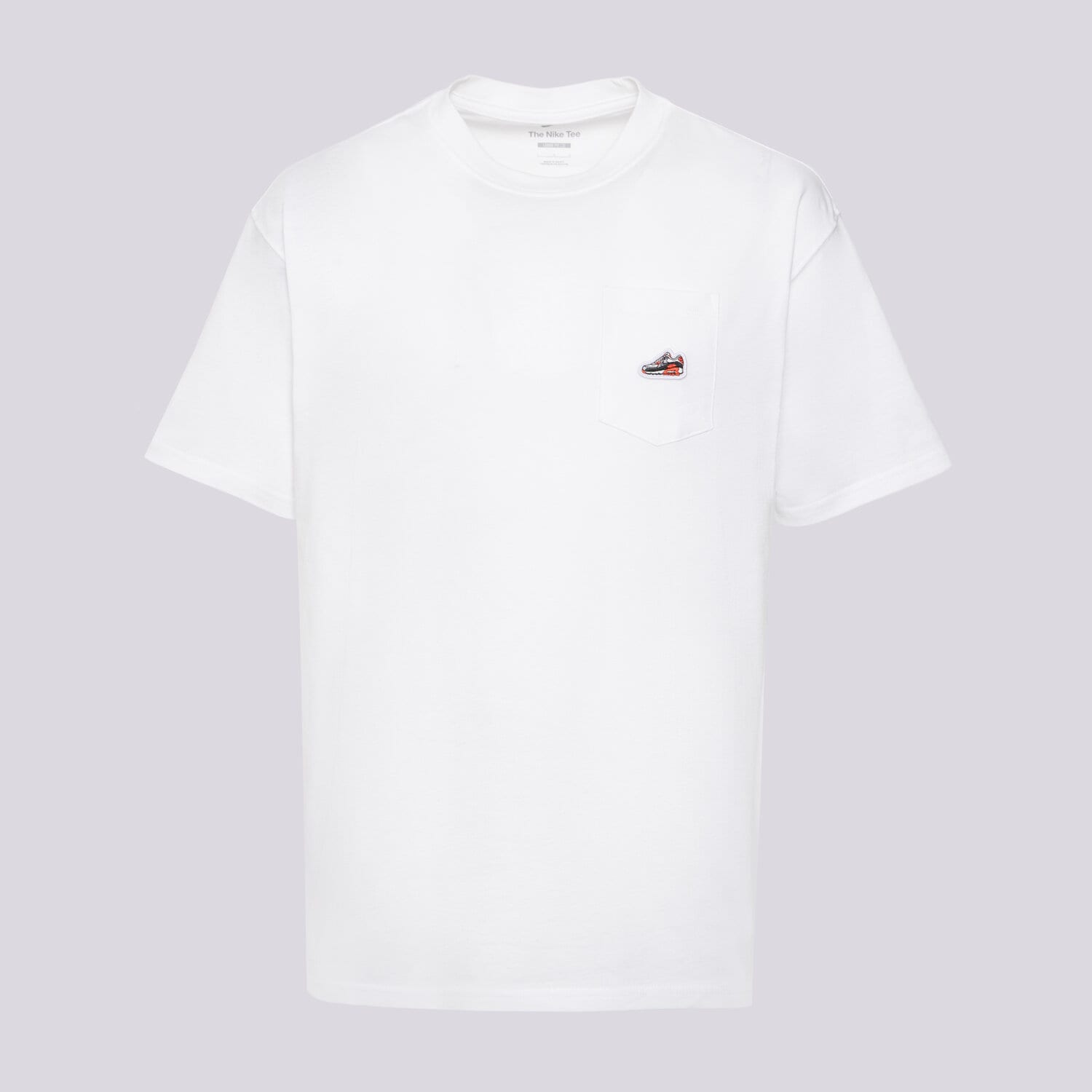 Koszulka, t-shirt sportowy męski NIKE T-SHIRT M NSW TEE ACCS PATCH CNCT FA25 HQ9242-100 BIAŁY