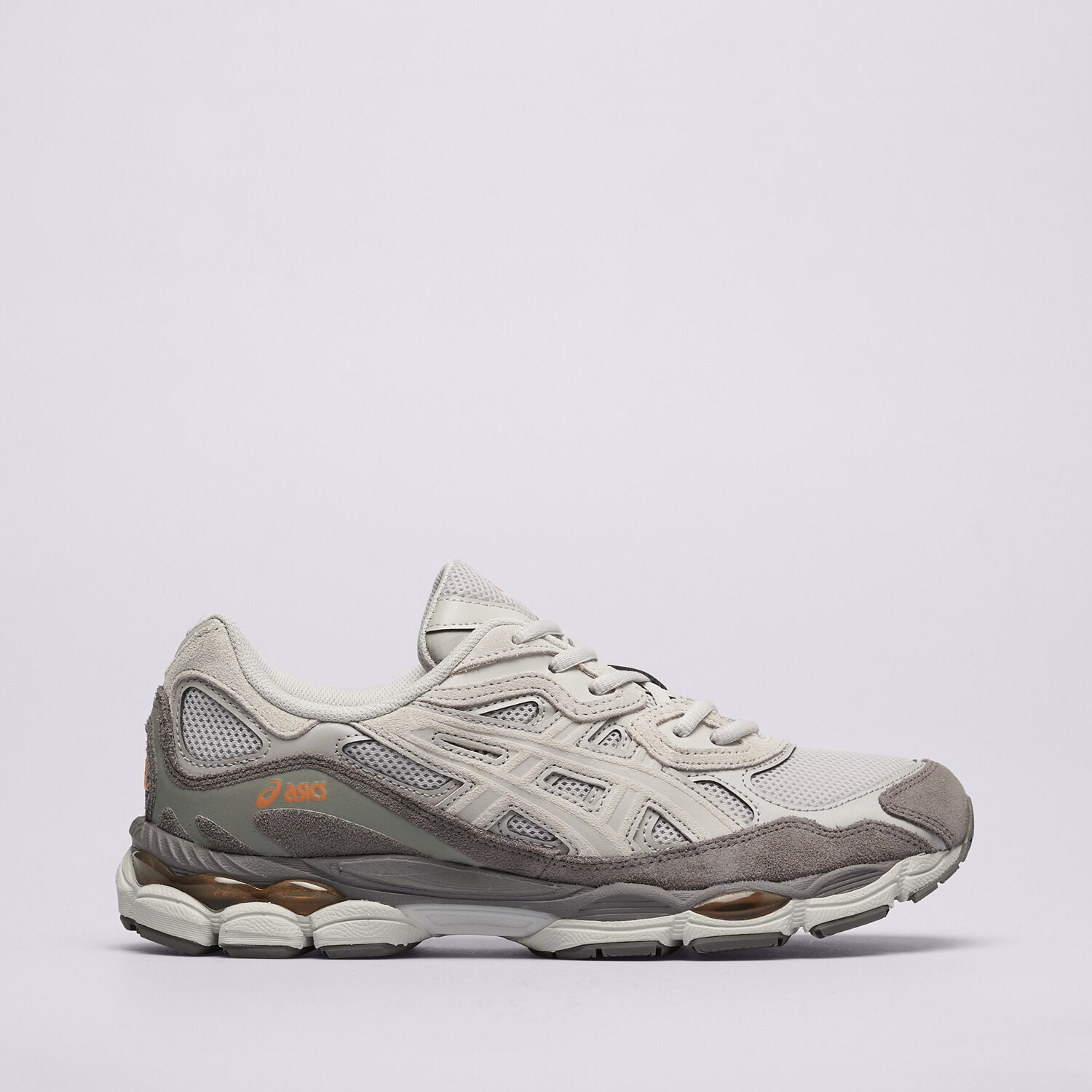 Buty sneakersy męskie ASICS NYC 1203A383-026 SZARY