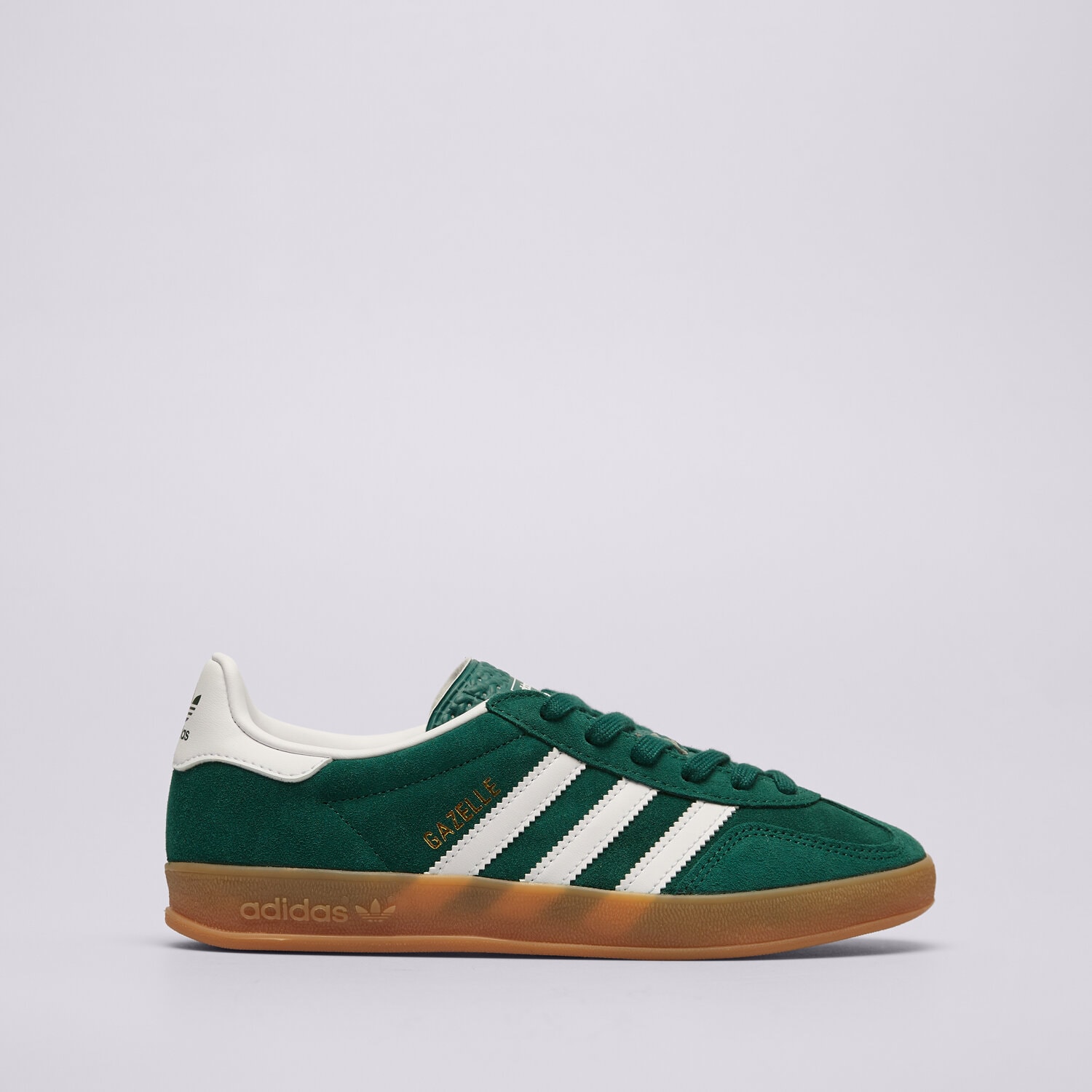 Buty sneakersy dla dzieci ADIDAS GAZELLE INDOOR J JS3800 ZIELONY