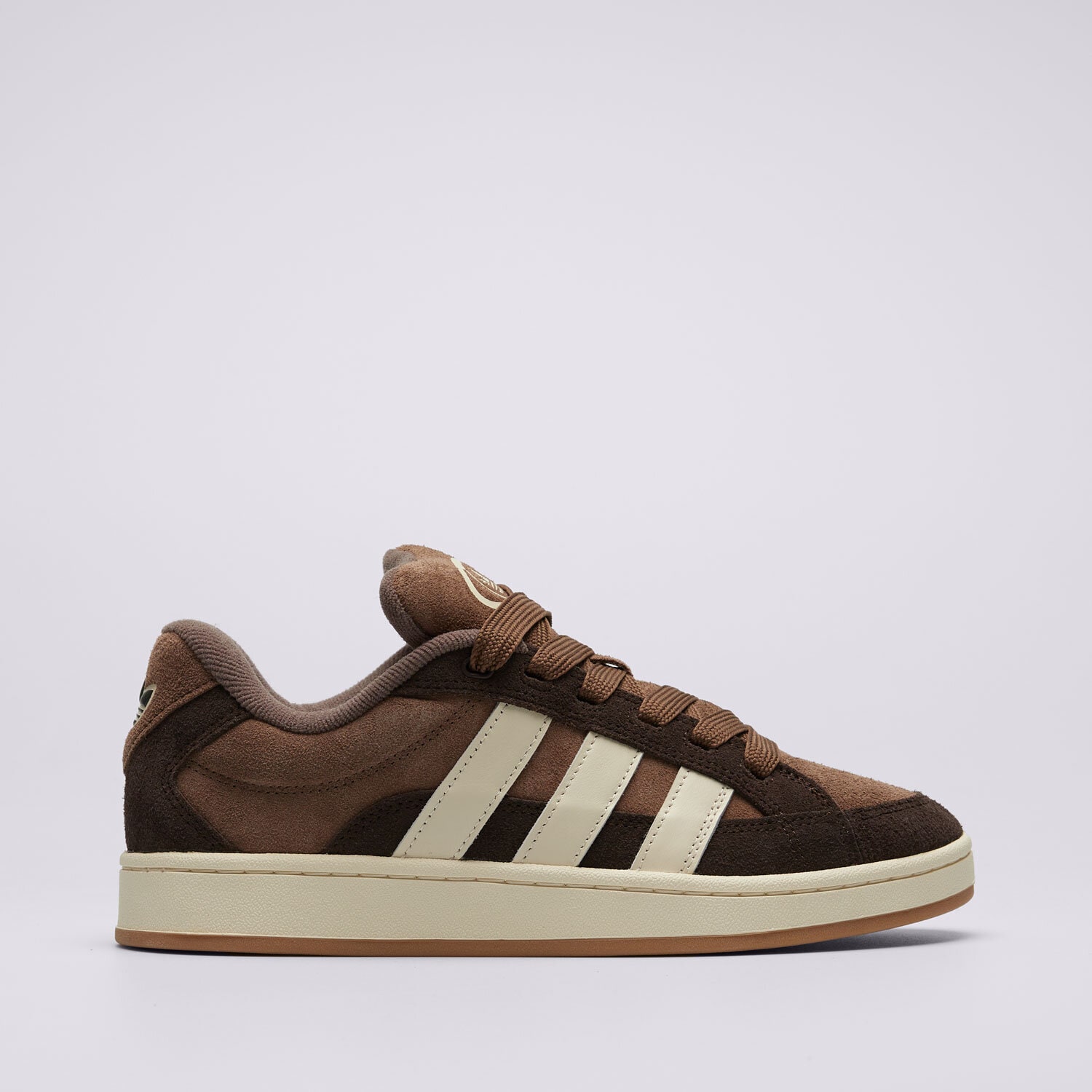 Buty sneakersy męskie ADIDAS CAMPUS 00S  JQ8367 BRĄZOWY