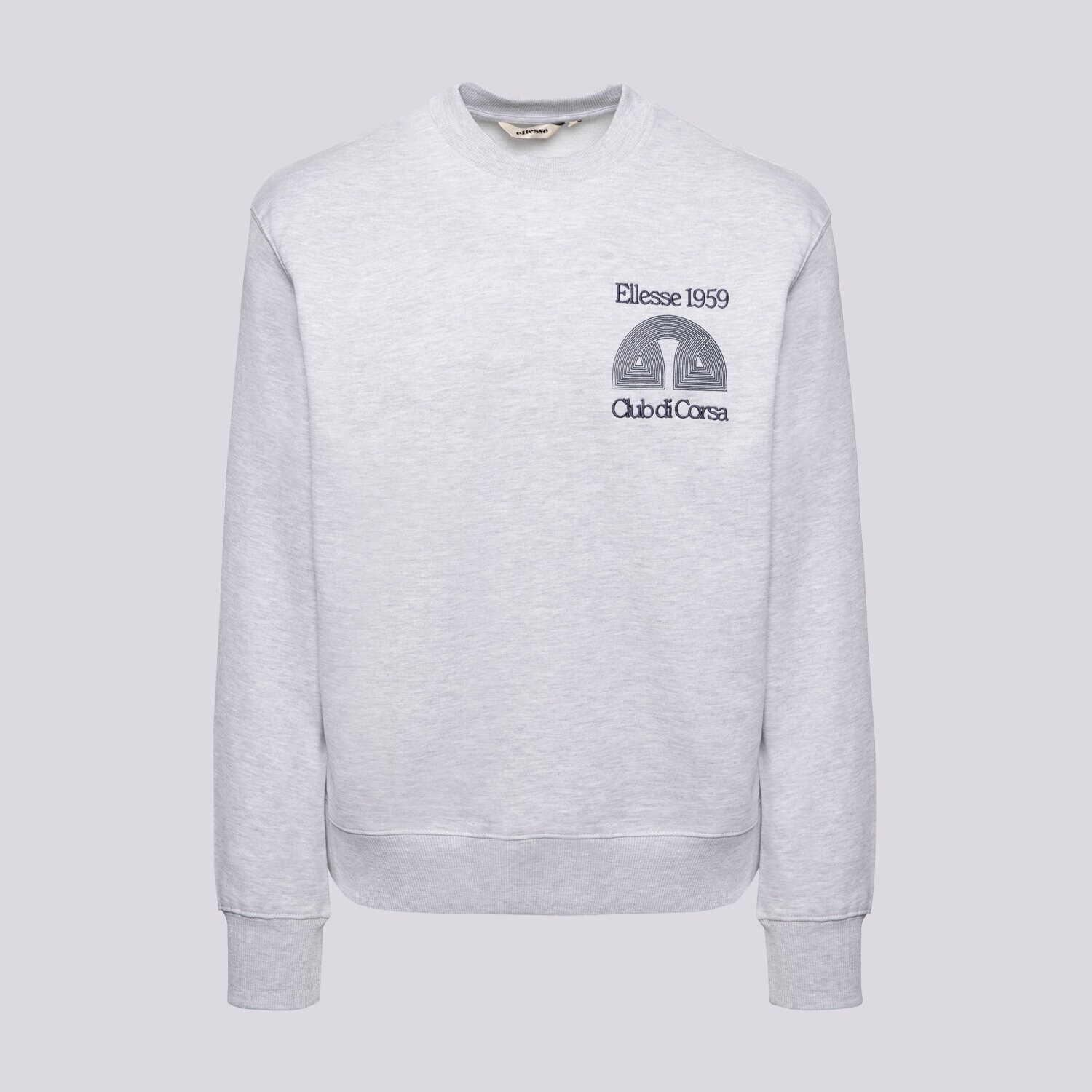 Bluza męska ELLESSE BLUZA CLUB DI CORSA SWEATSHIRT LGREY MRL SHB23149131 SZARY