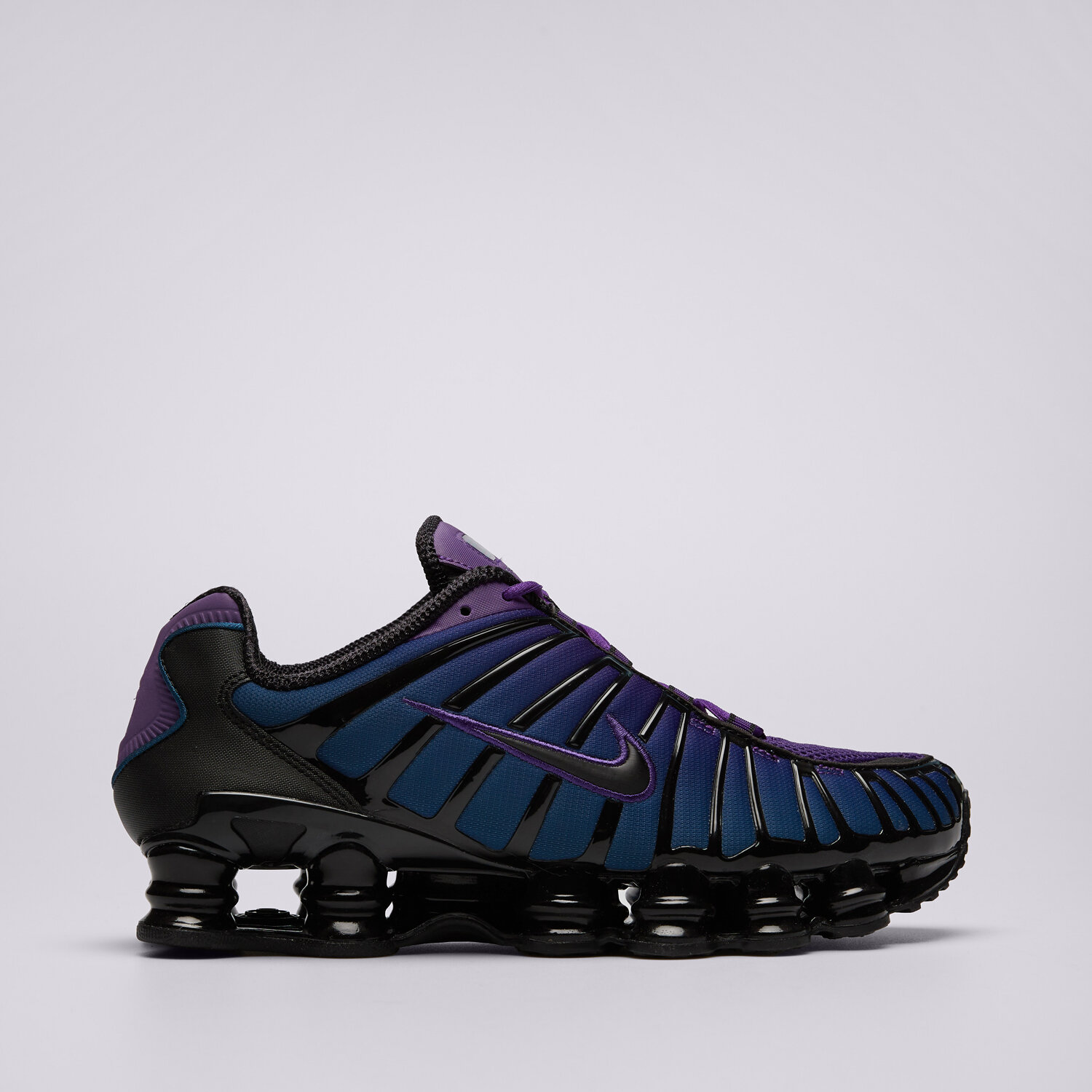 Buty sneakersy męskie NIKE SHOX TL AV3595-500 CZARNY