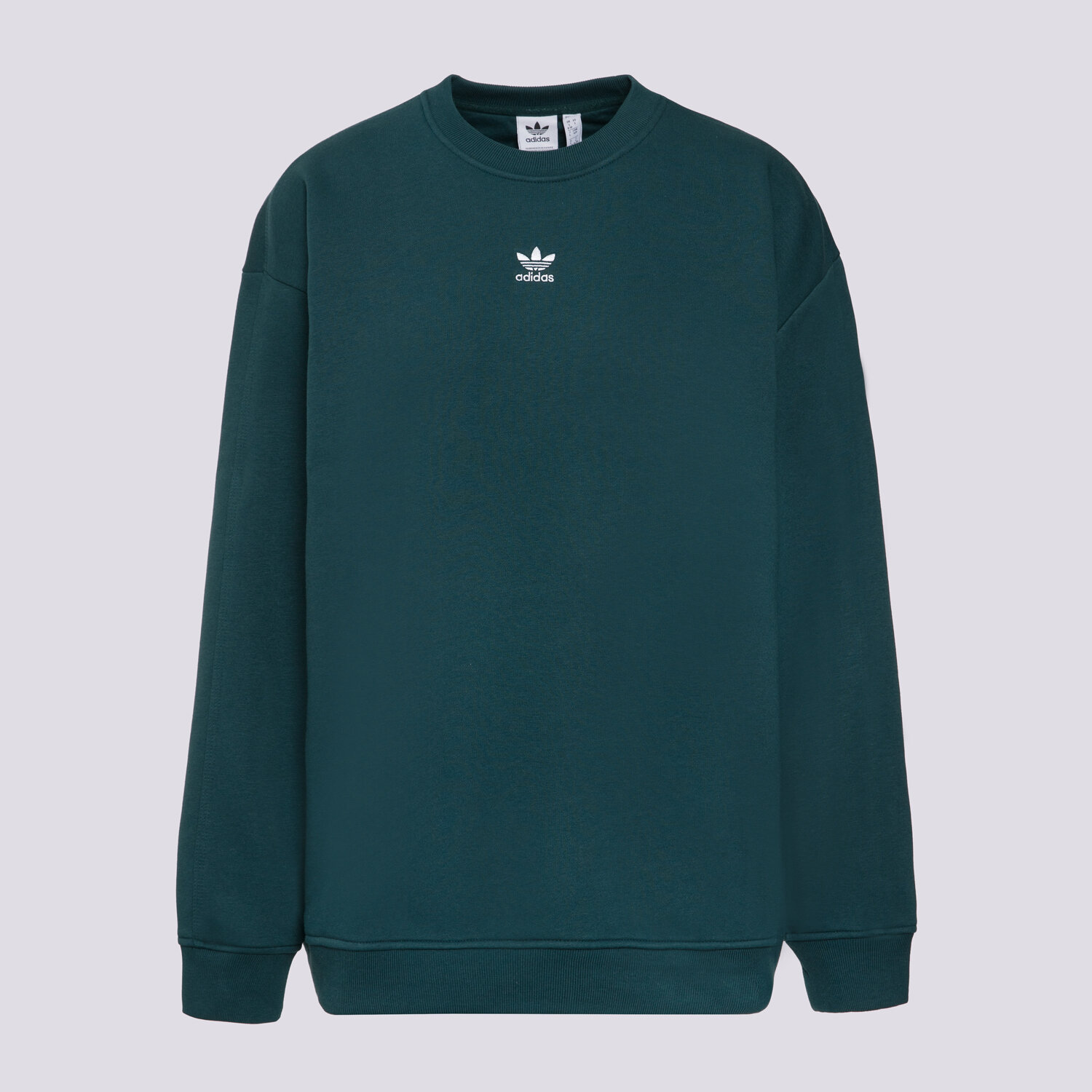 Bluza damska ADIDAS BLUZA ESS CREW FL OS JX2829 ZIELONY