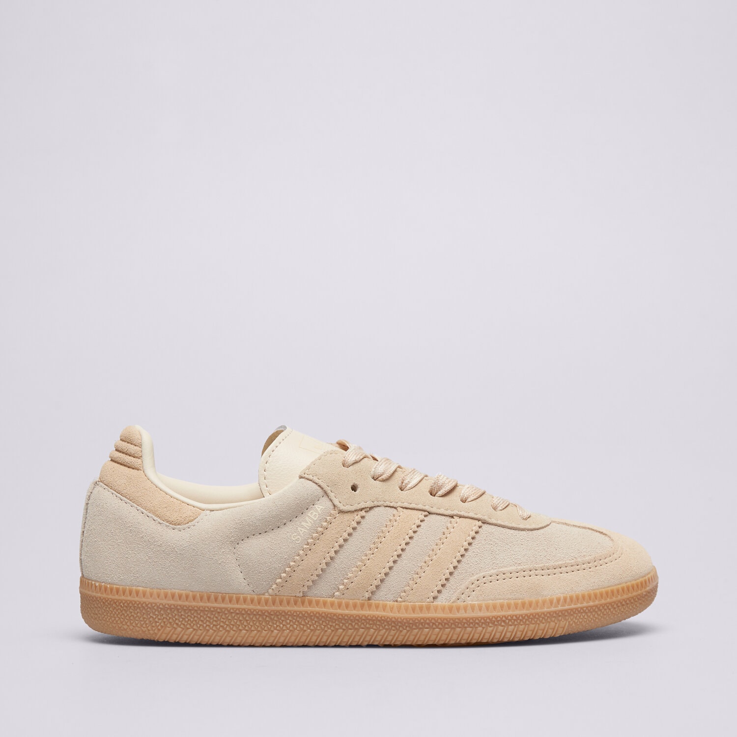 Buty sneakersy damskie ADIDAS SAMBA OG W JR8873 KREMOWY