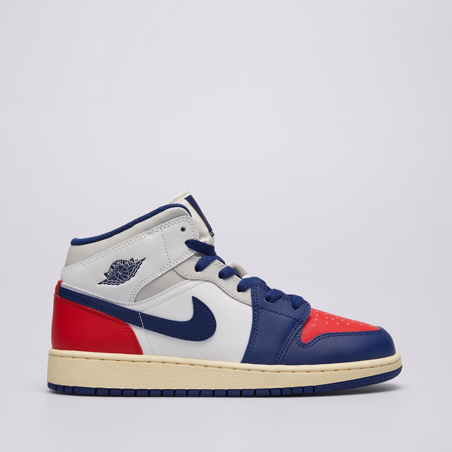 Buty sneakersy dla dzieci AIR JORDAN 1 MID  DQ8423-102 MULTICOLOR