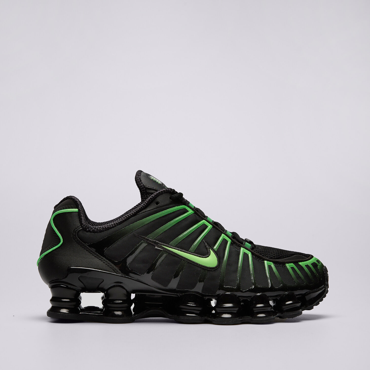 Buty sneakersy męskie NIKE SHOX TL AV3595-012 CZARNY