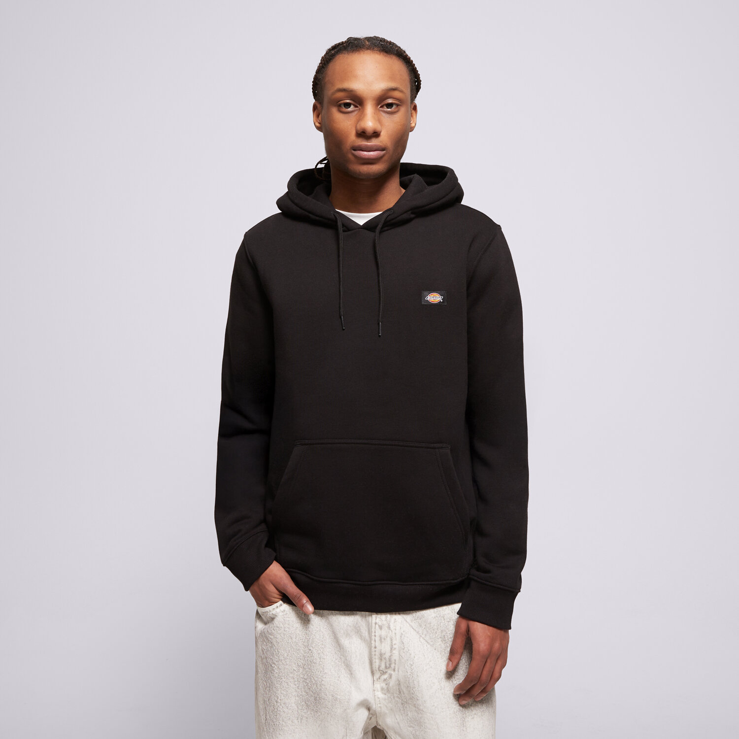 Bluza męska DICKIES BLUZA Z KAPTUREM OAKPORT HOODIE DK0A4XCDBLK1 CZARNY