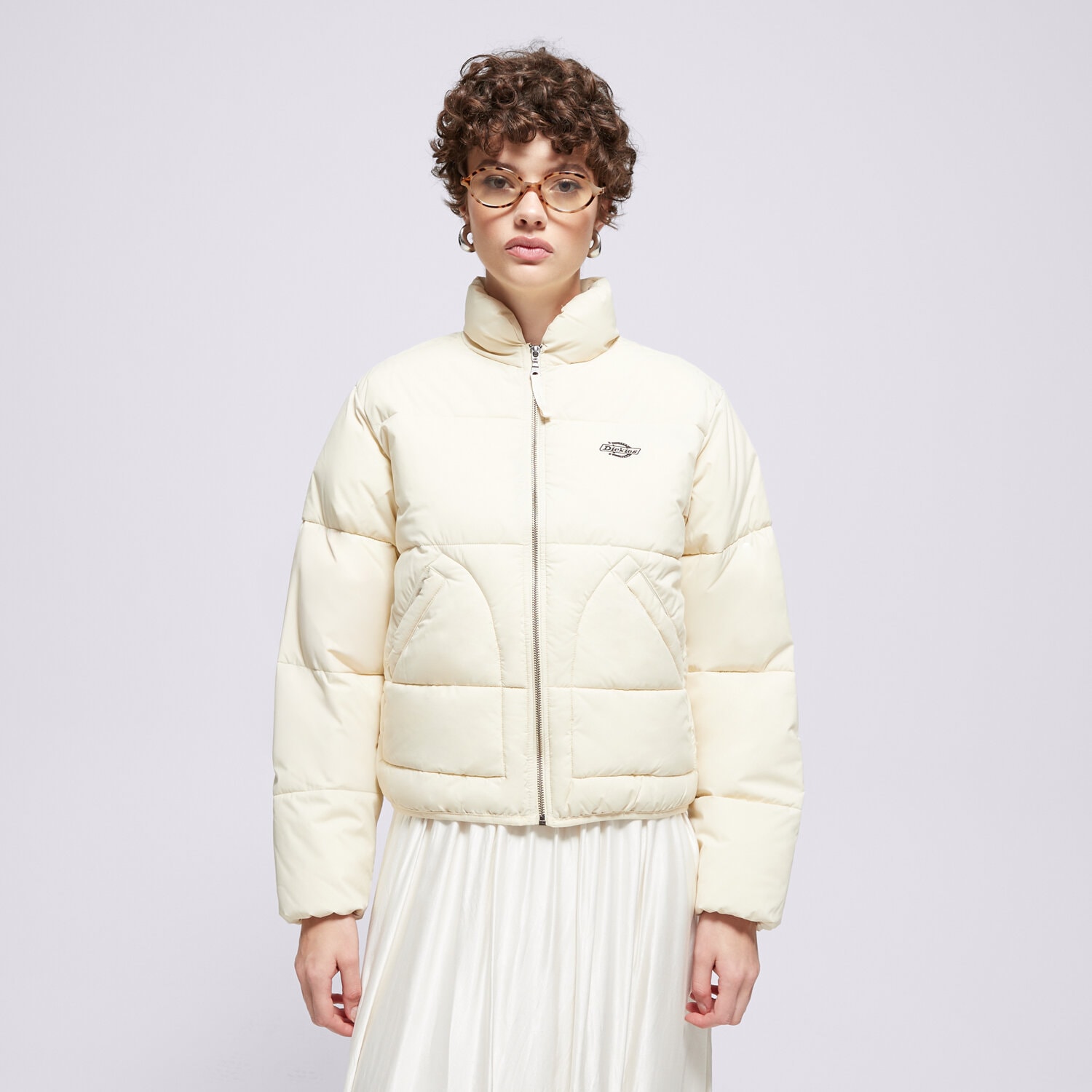 Kurtka zimowa damska DICKIES KURTKA PUCHOWA SUMMERDALE PUFFER W DK0A87OJL171 BEŻOWY