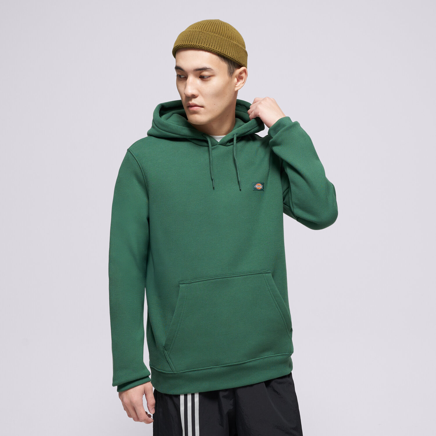 Bluza męska DICKIES BLUZA Z KAPTUREM OAKPORT HOODIE DK0A4XCDPIN1 ZIELONY