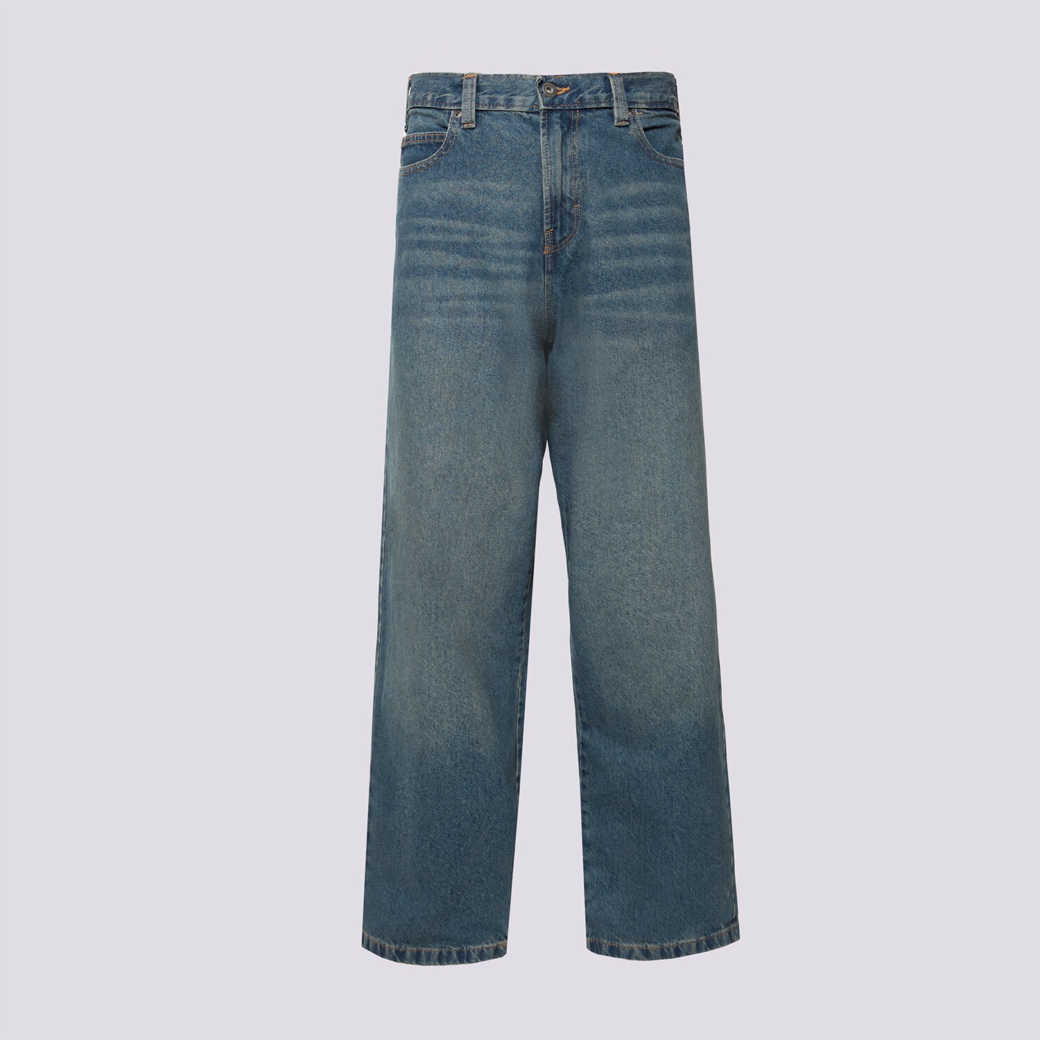 Spodnie sportowe męskie DICKIES SPODNIE HILHAM DENIM DK0A87NKL231 NIEBIESKI