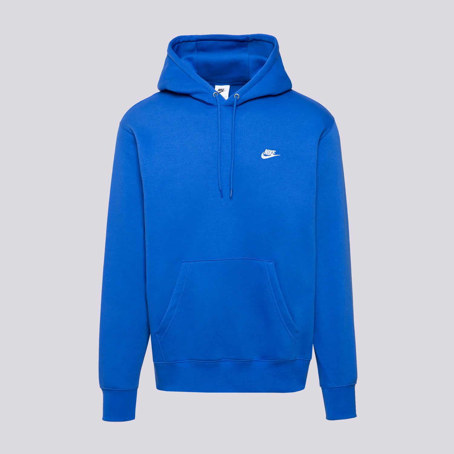 Bluza męska NIKE BLUZA Z KAPTUREM M NK CLUB BB PO HOODIE FN3859-480 NIEBIESKI