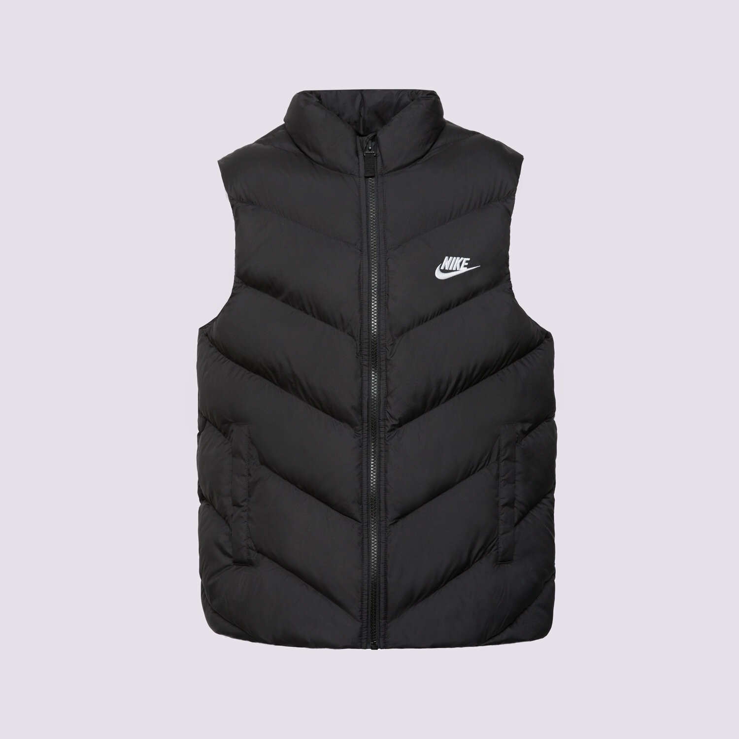 NIKE BEZRĘKAWNIK K NSW TF ADP PUFFER VEST BOY HJ2537-010 CZARNY