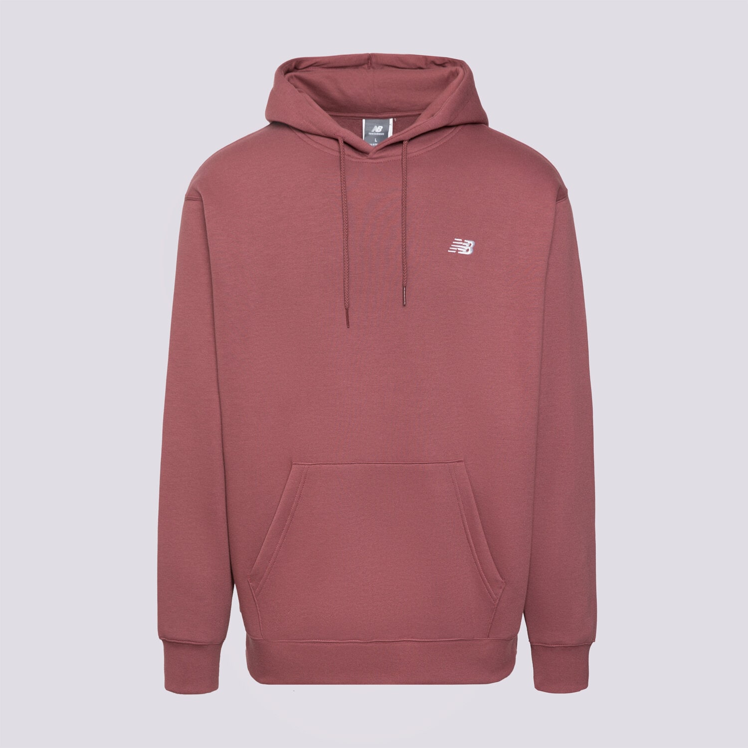 Bluza męska NEW BALANCE BLUZA Z KAPTUREM SPORT ESSENTIALS FLEECE HOODIE MT41511WAD CZERWONY