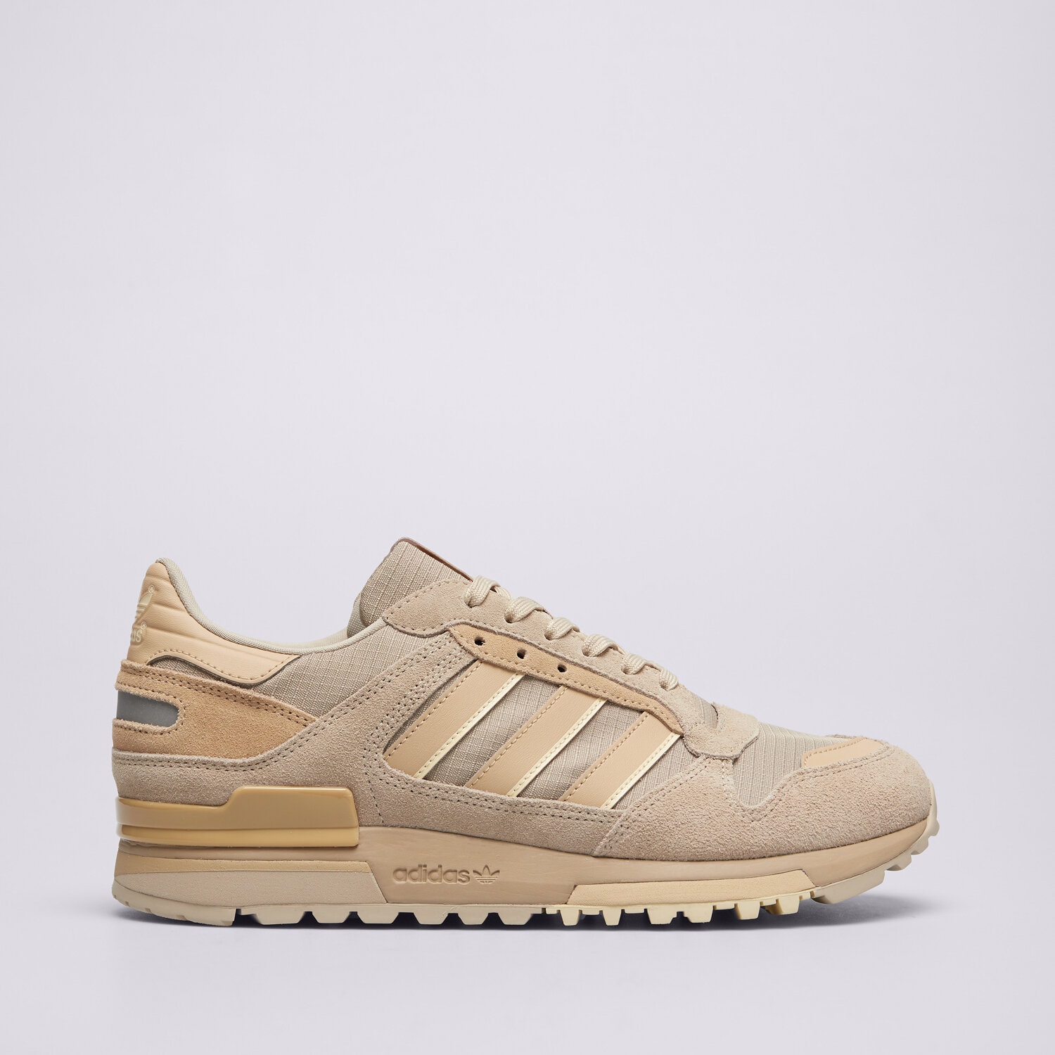 Buty sneakersy męskie ADIDAS ZX 600  JR8739 BEŻOWY