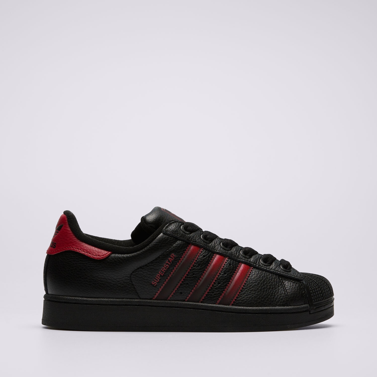 Buty sneakersy męskie ADIDAS SUPERSTAR II  JR7316 CZARNY